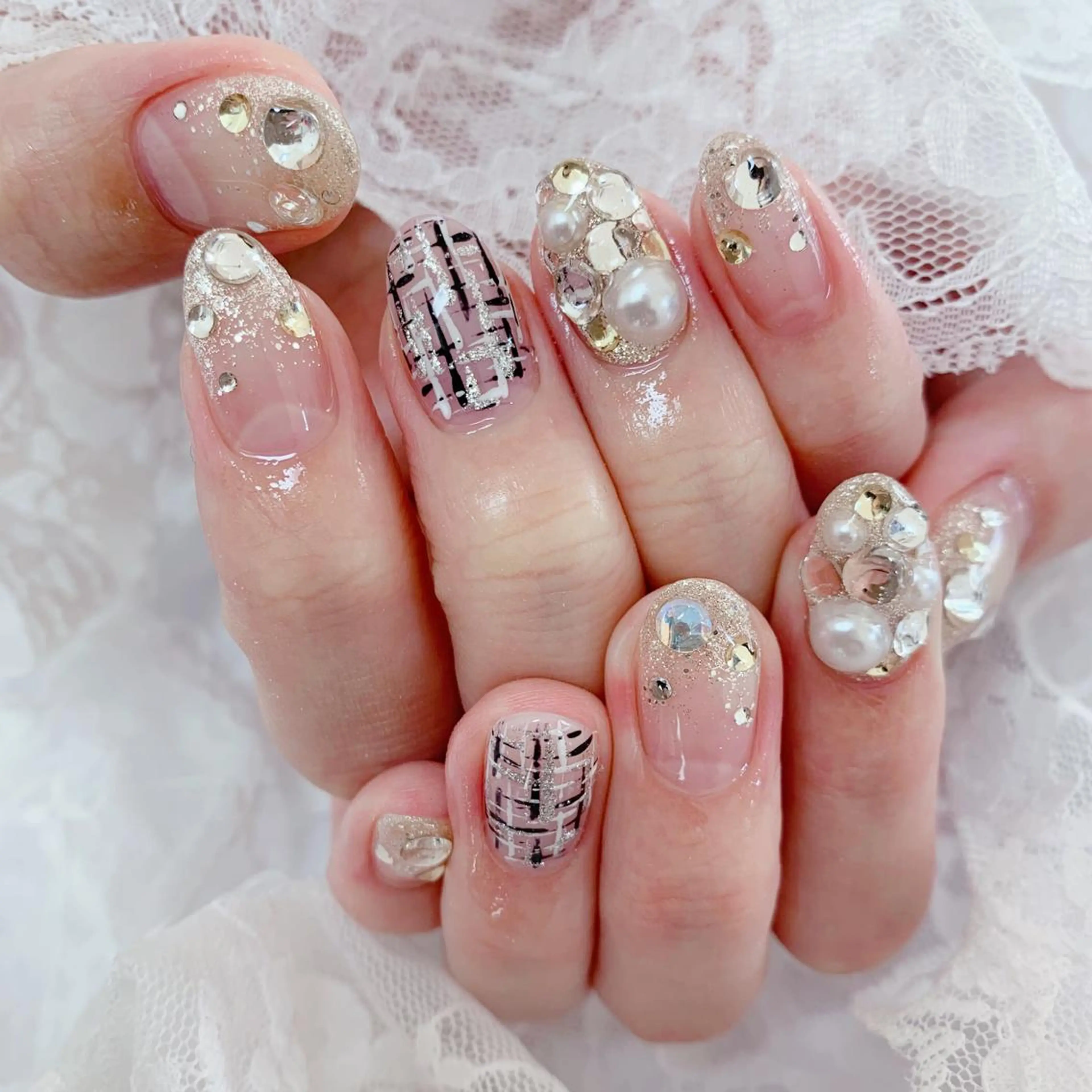 ネイル ハンドネイル La neige* yuki 🐩🌙のネイルデザイン