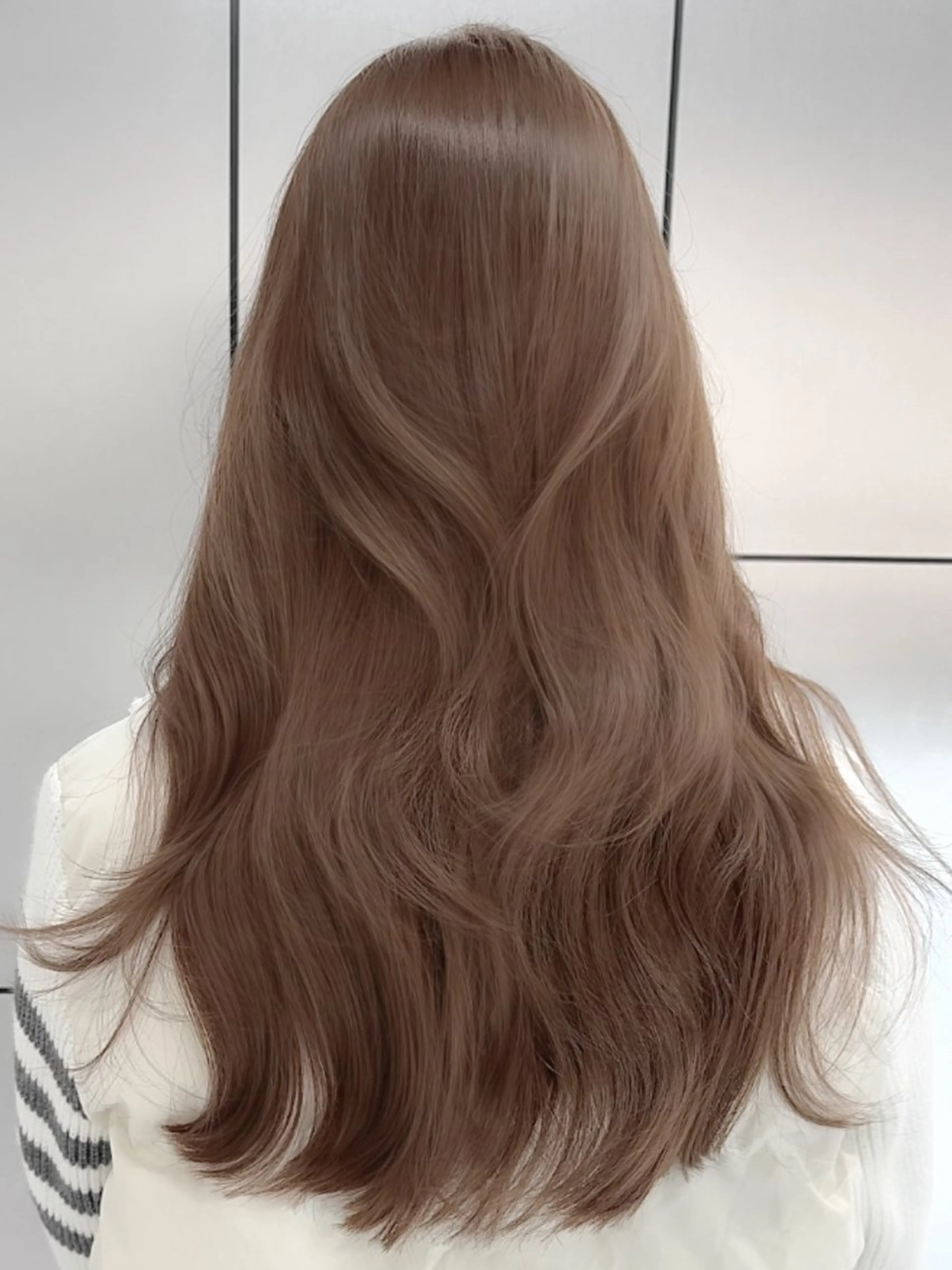 ロング カラー ヘアアレンジ 縮毛矯正🤍 盛れるボブ/ひかりのヘアスタイル