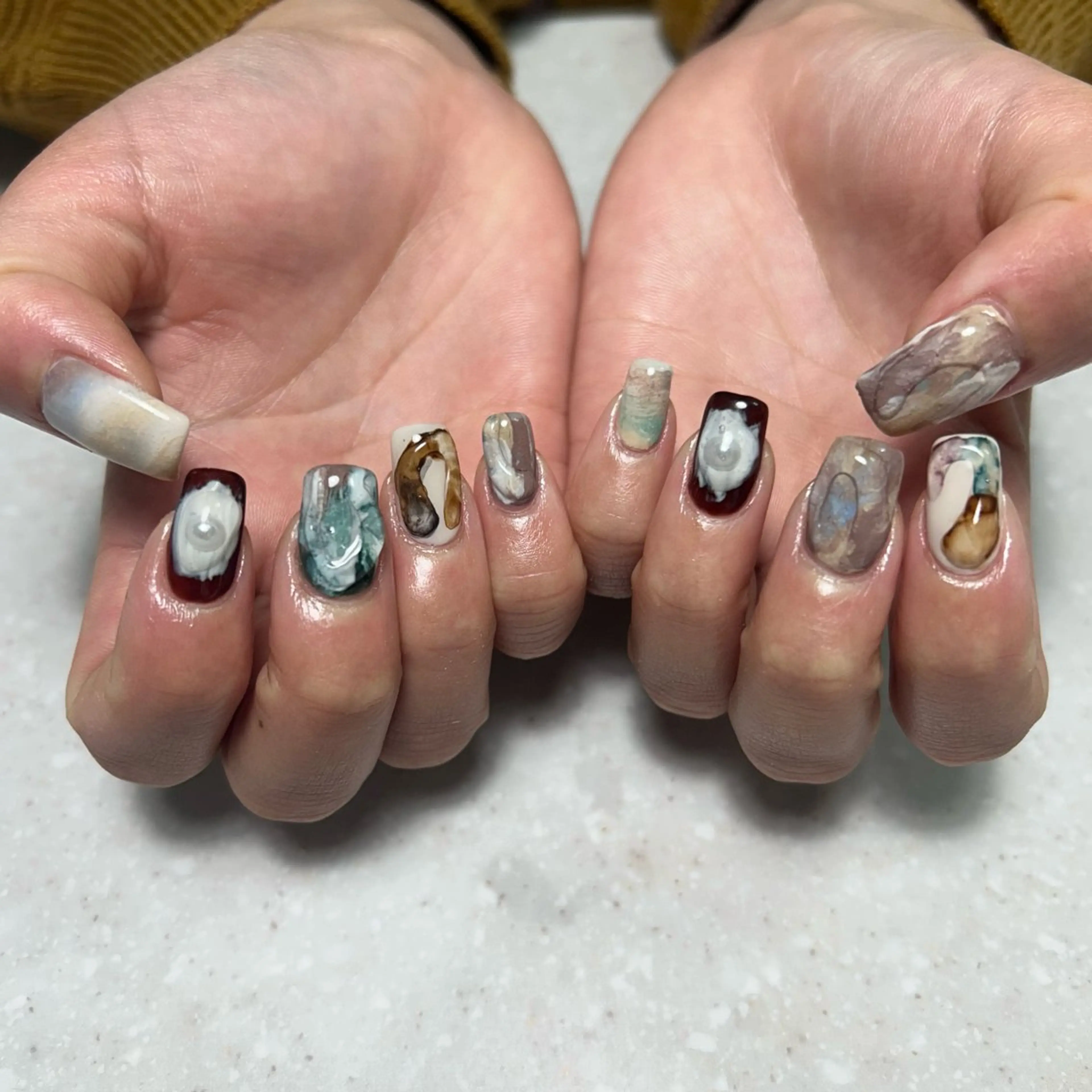 ネイル アートネイル ハンドネイル REVIA nailのネイルデザイン