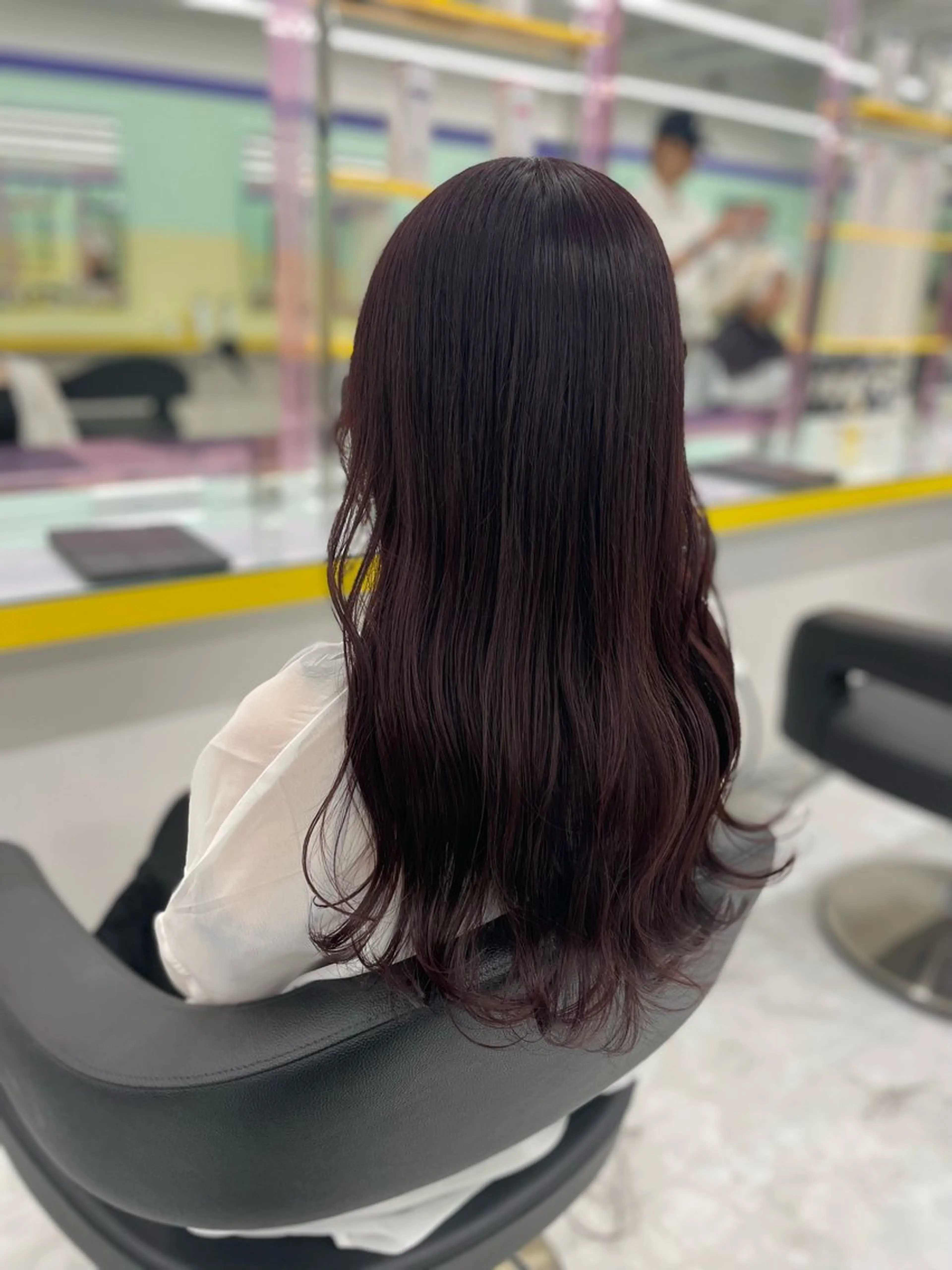 ミディアム カラー ヘアアレンジ ヘアカラー トリートメント ヘアセット 【透明感×レイヤー】 🍃RIKU🍃のヘアスタイル