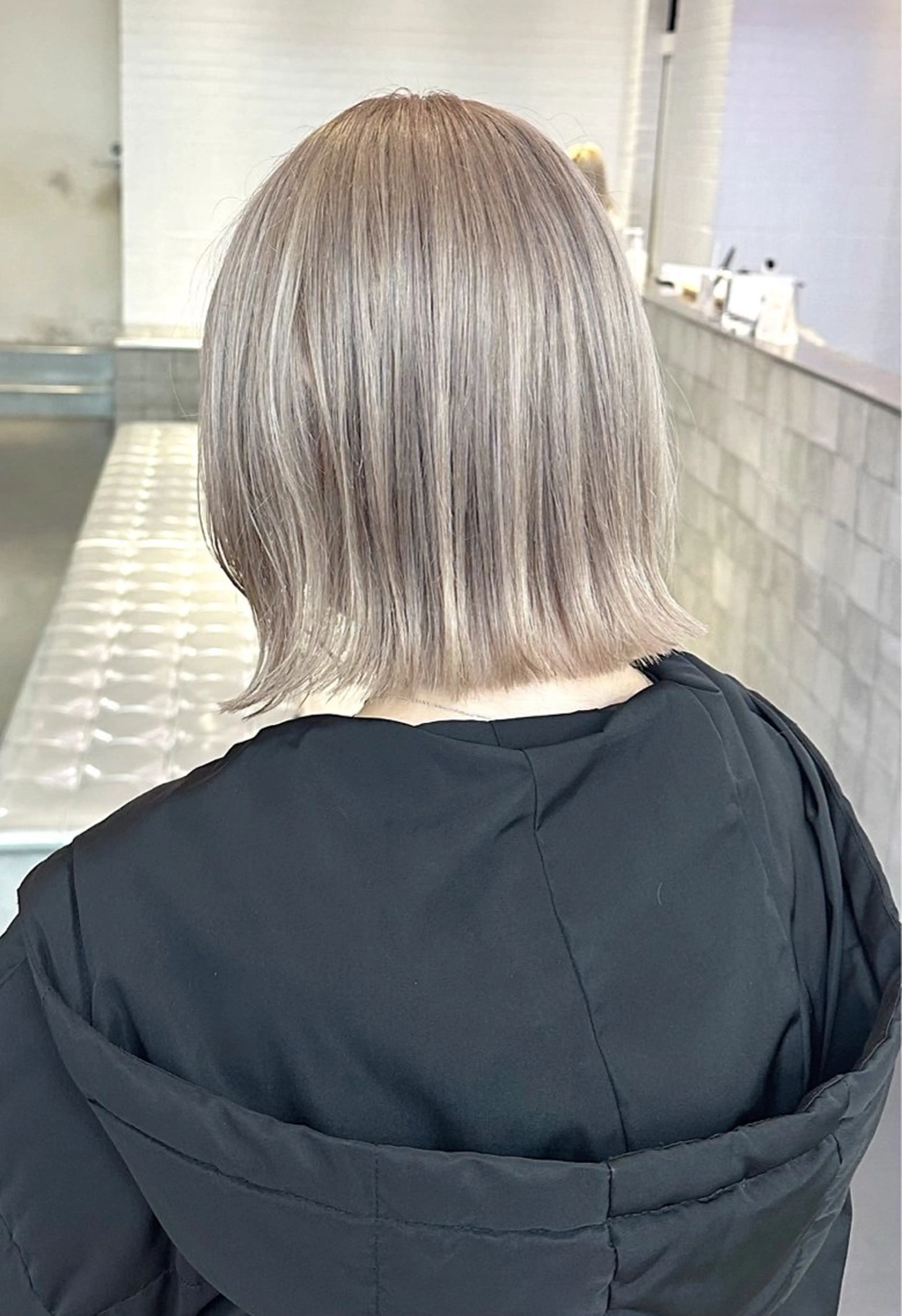 ミディアム カラー トップスタイリスト 👑田添幹宜のヘアスタイル