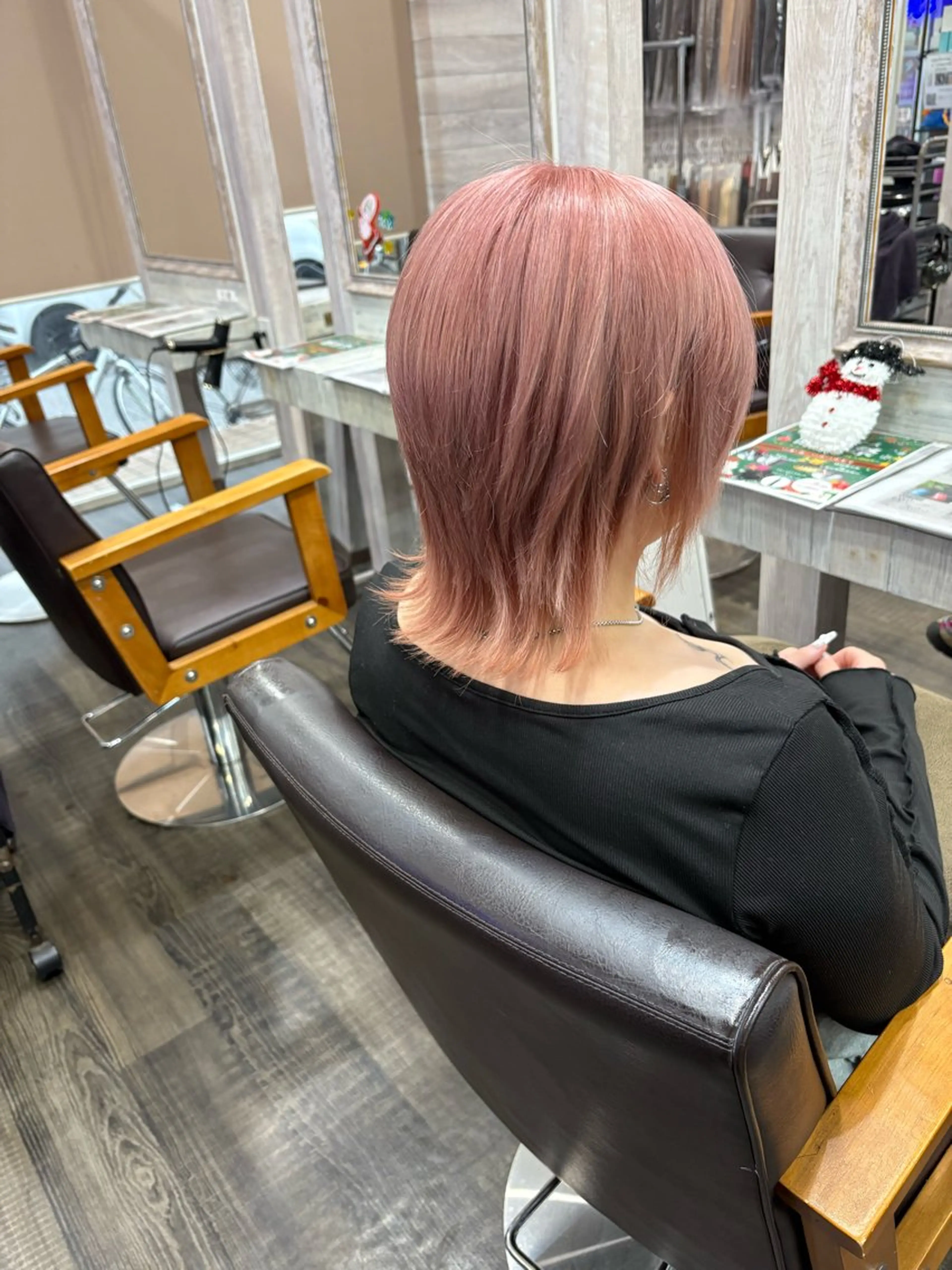 ショート ウルフカット ヘアカラー トリートメント LOCO/ Koukiのヘアスタイル