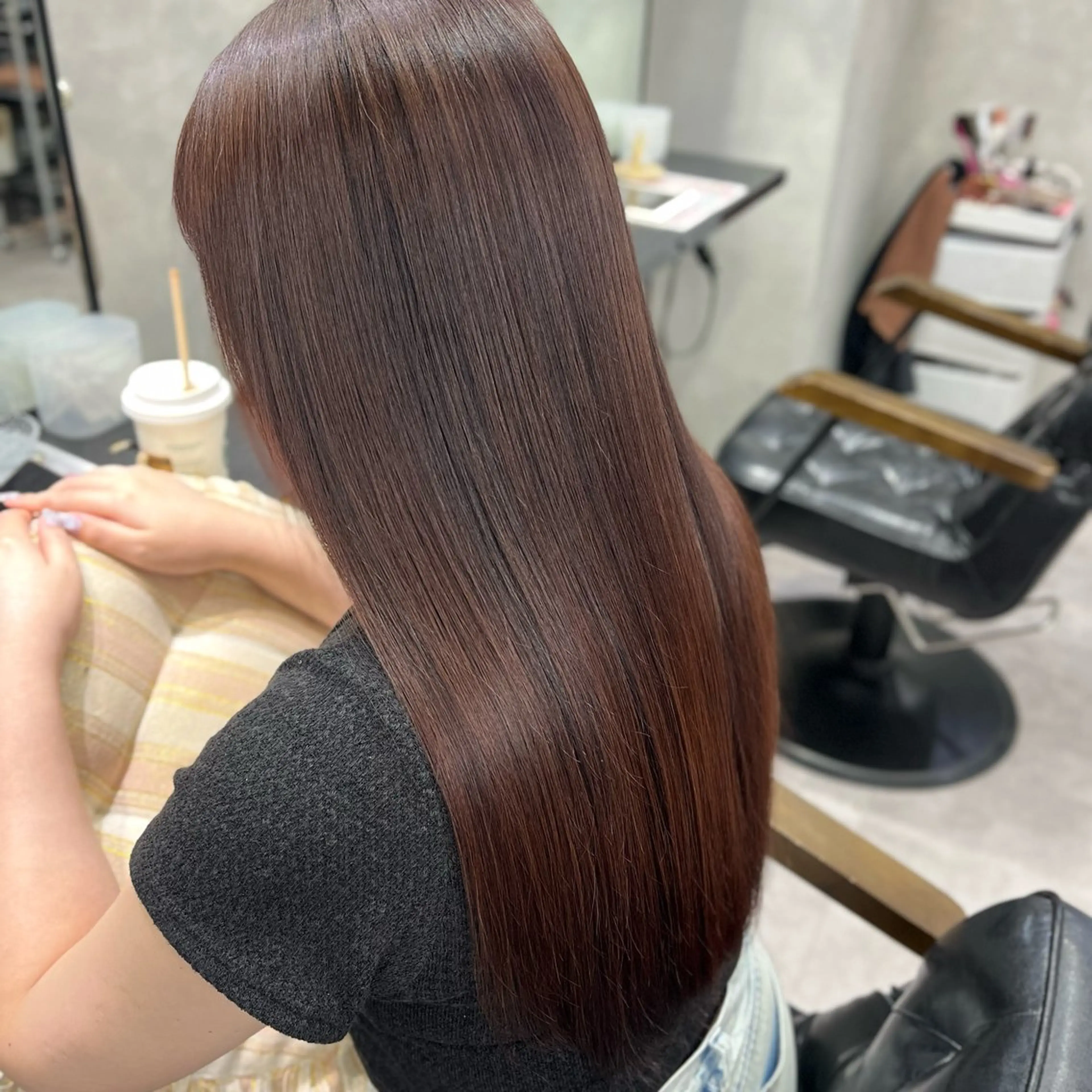 ロング 新栄 夏のヘアスタイル