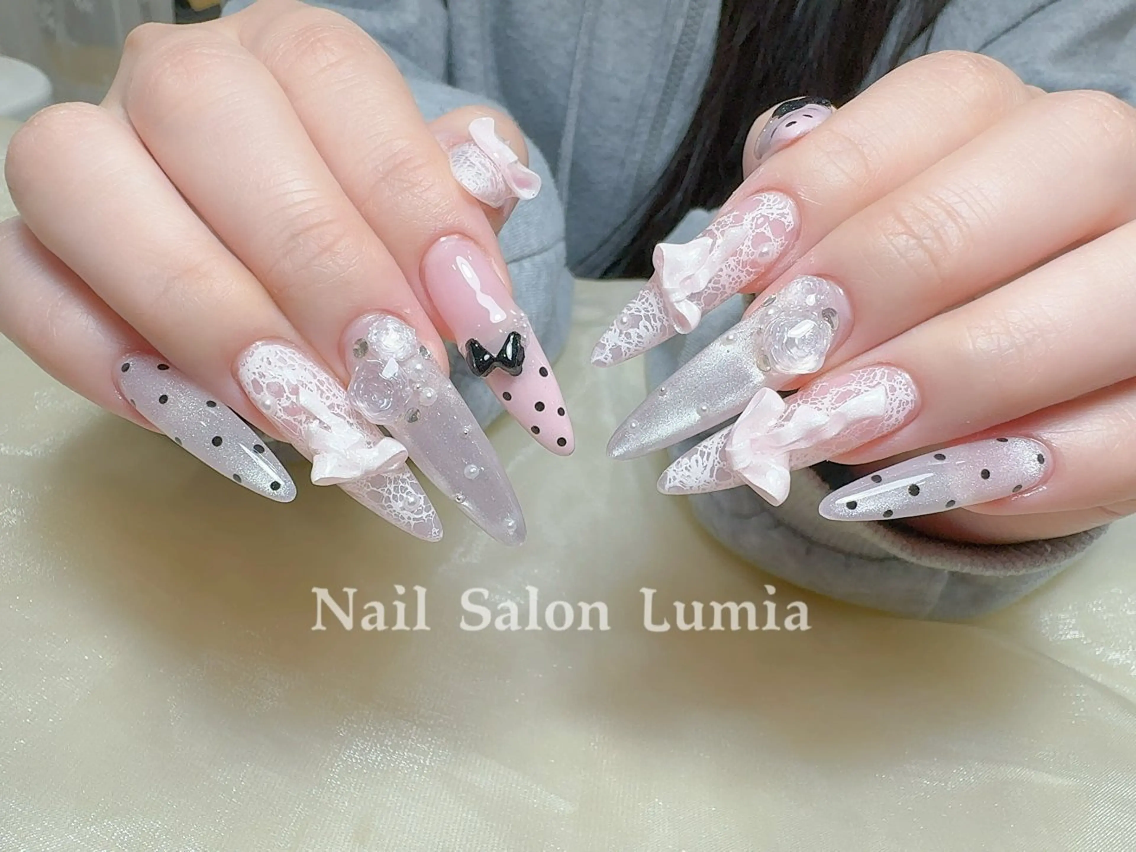ネイル ハンドネイル ネイルサロン ルミア Lumia 店長のネイルデザイン