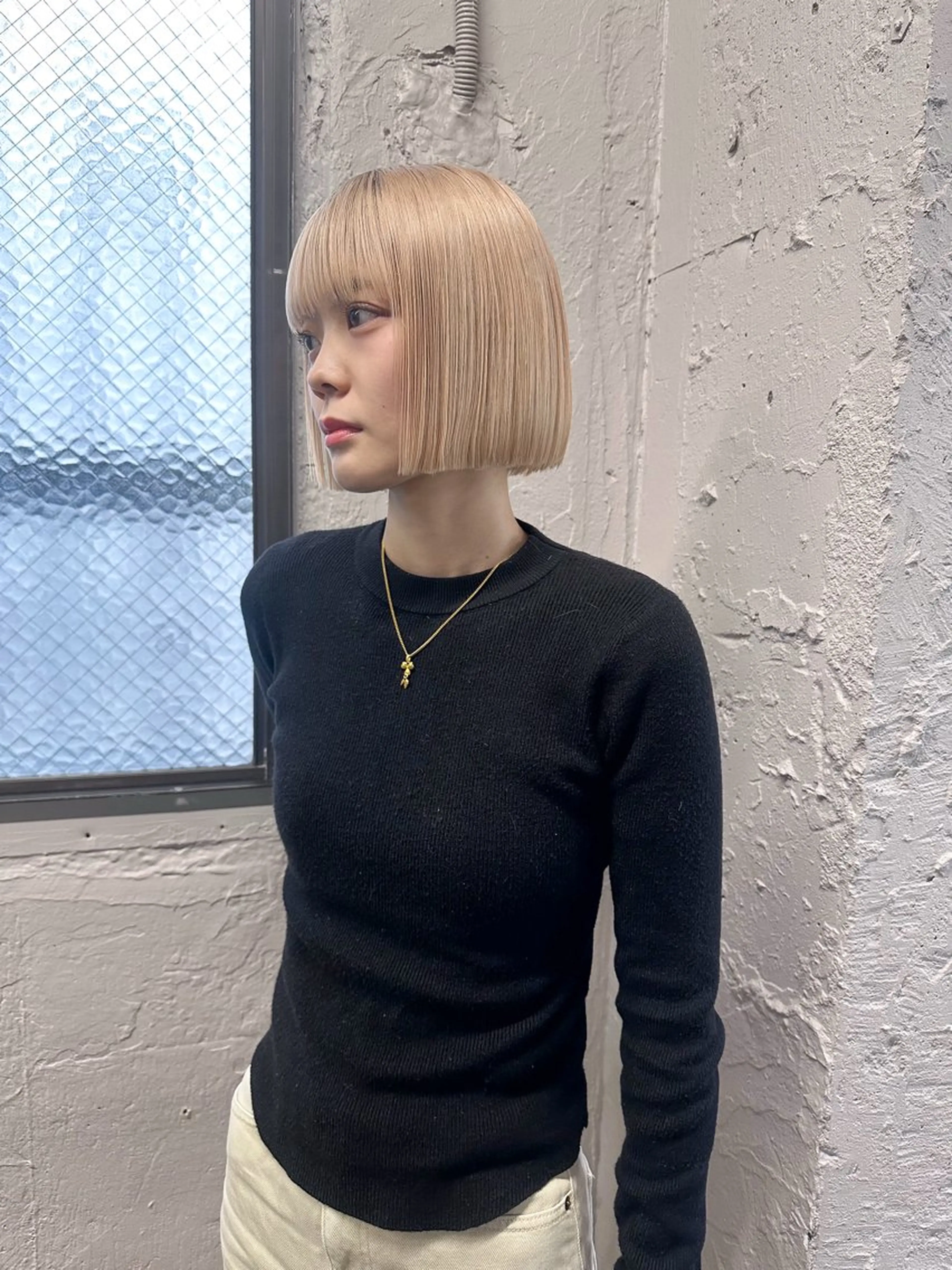 ショート ボブ カット ボブ/顔周りレイヤー 似合わせcut🪽のヘアスタイル