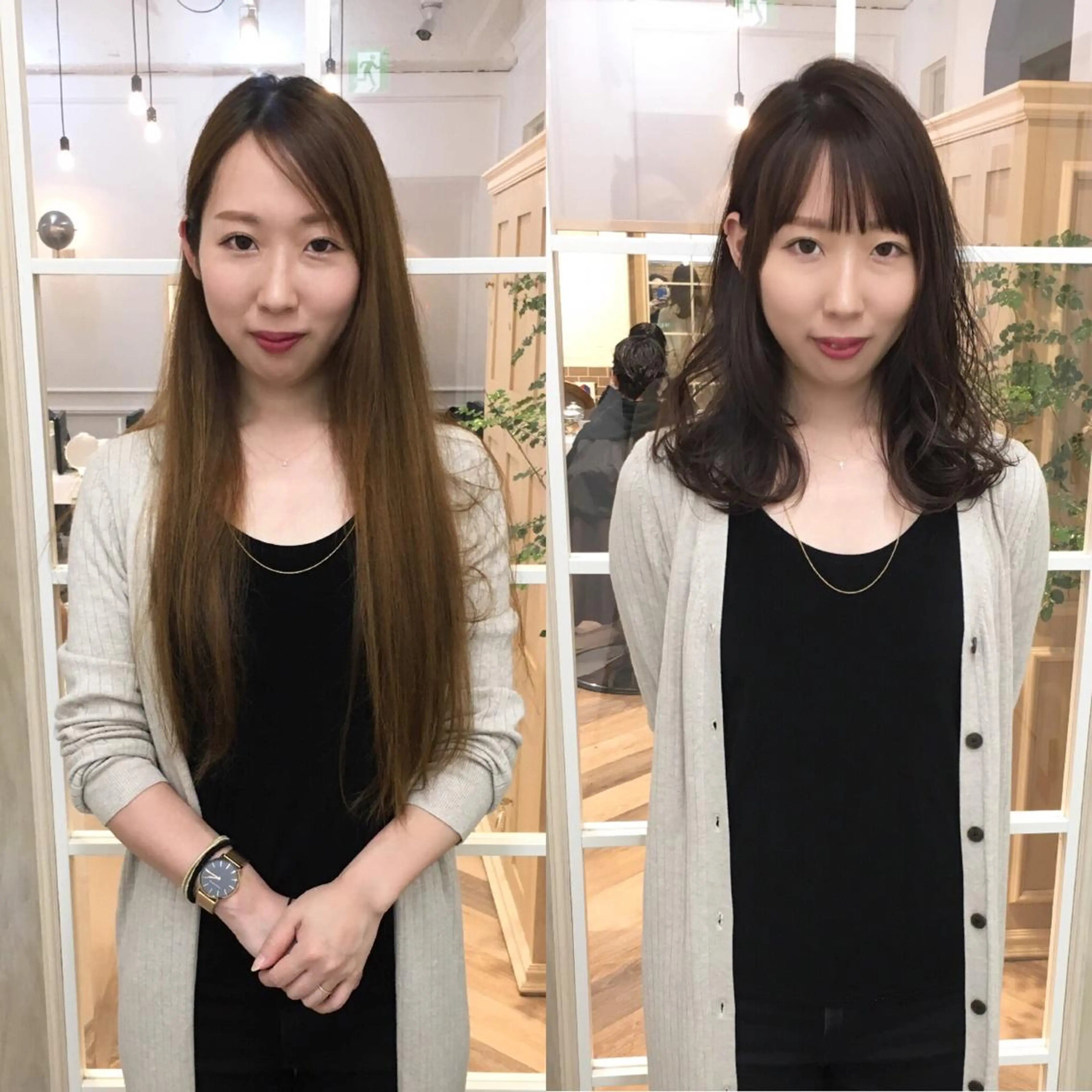 セミロング カラー カット ヘアカラー トリートメント NoWL所属・大人可愛いショート* NoWL栗原隆成のヘアスタイル