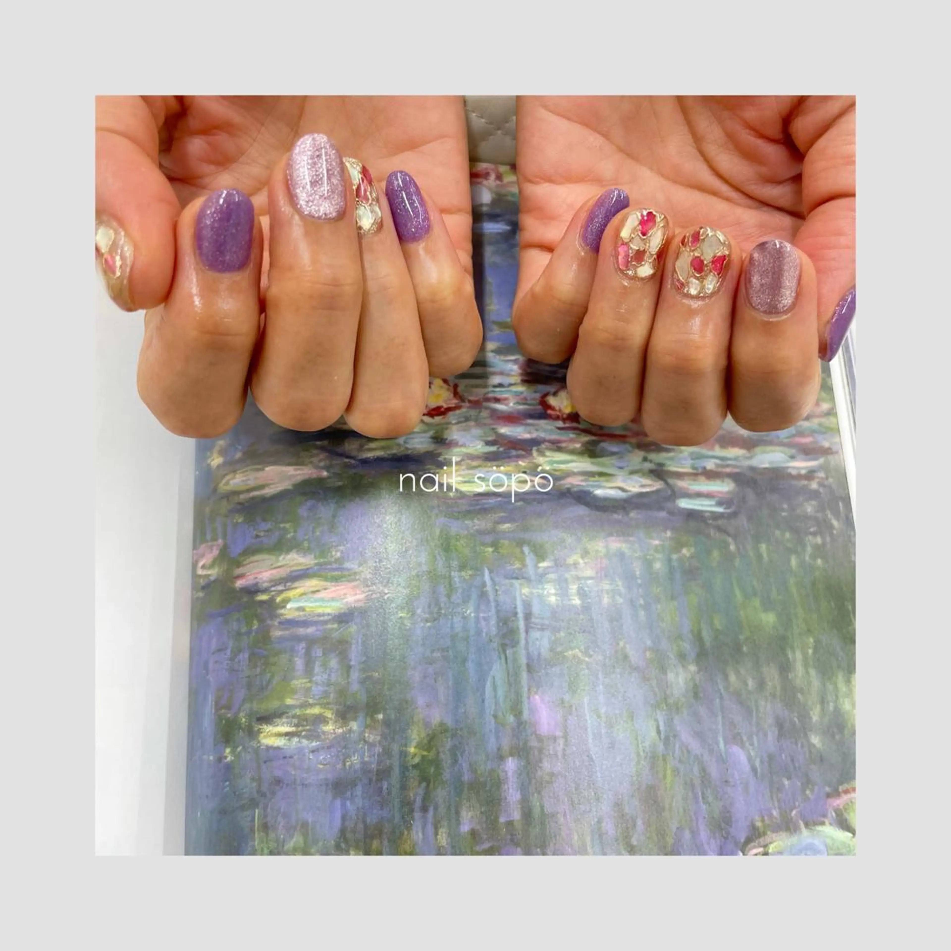 ネイル 自由が丘✳︎奥沢 nail söpöのネイルデザイン