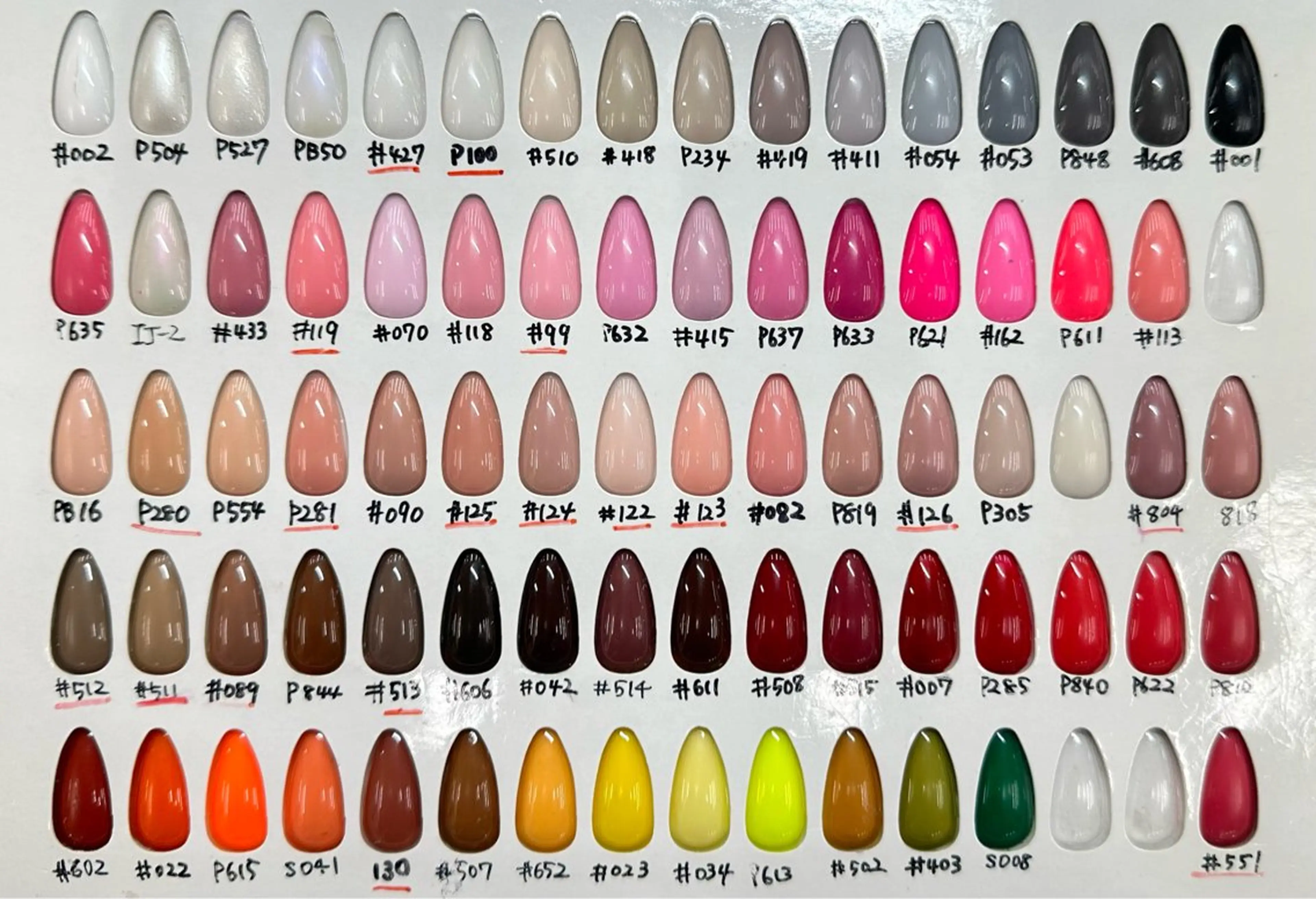 ネイル グラデーション 赤色 MAXKELLY MEGUMIのネイルデザイン