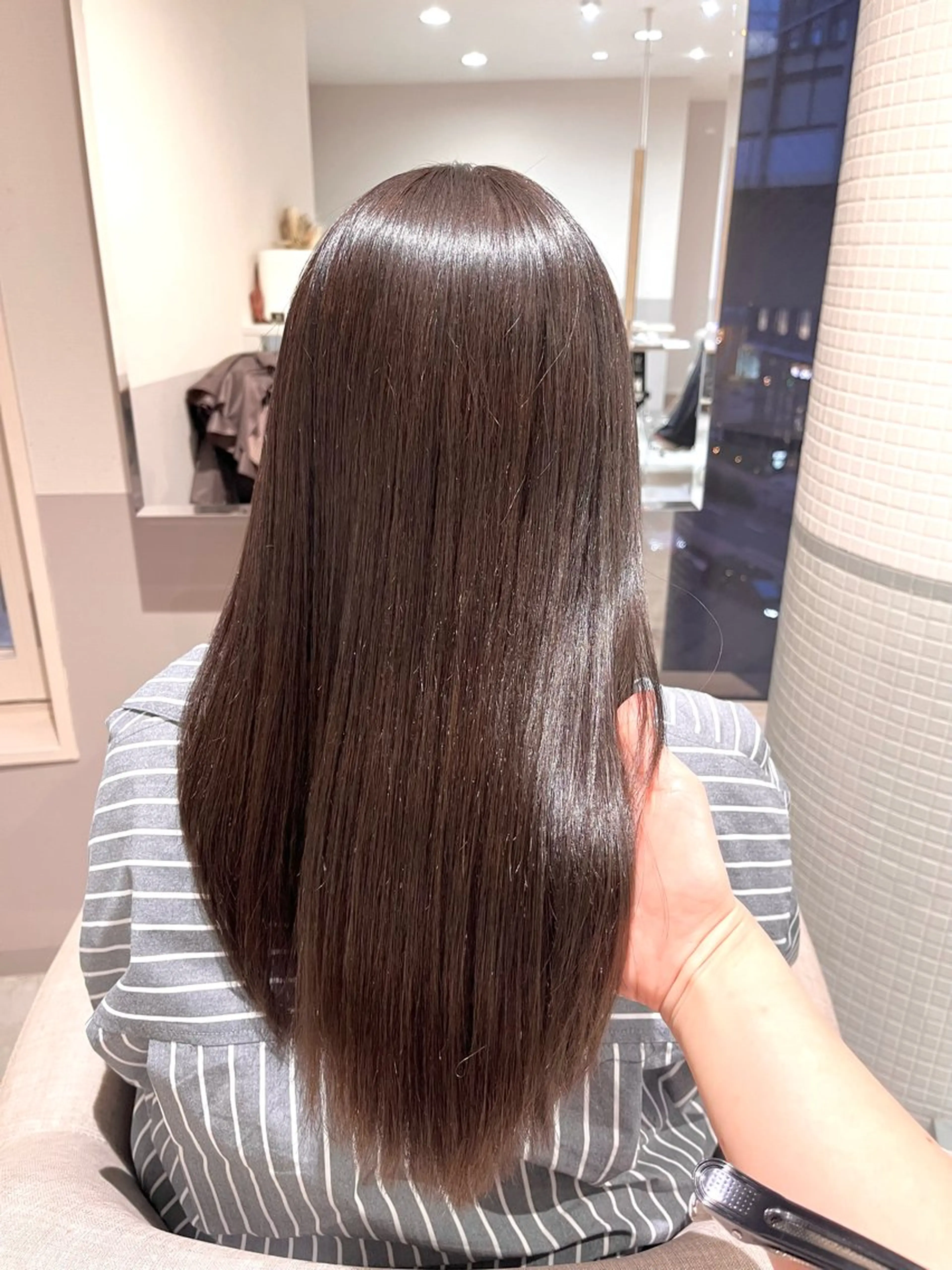 髪質改善ストレート🎀+🎀oggiトリートメント.🫧 ͛.°の写真