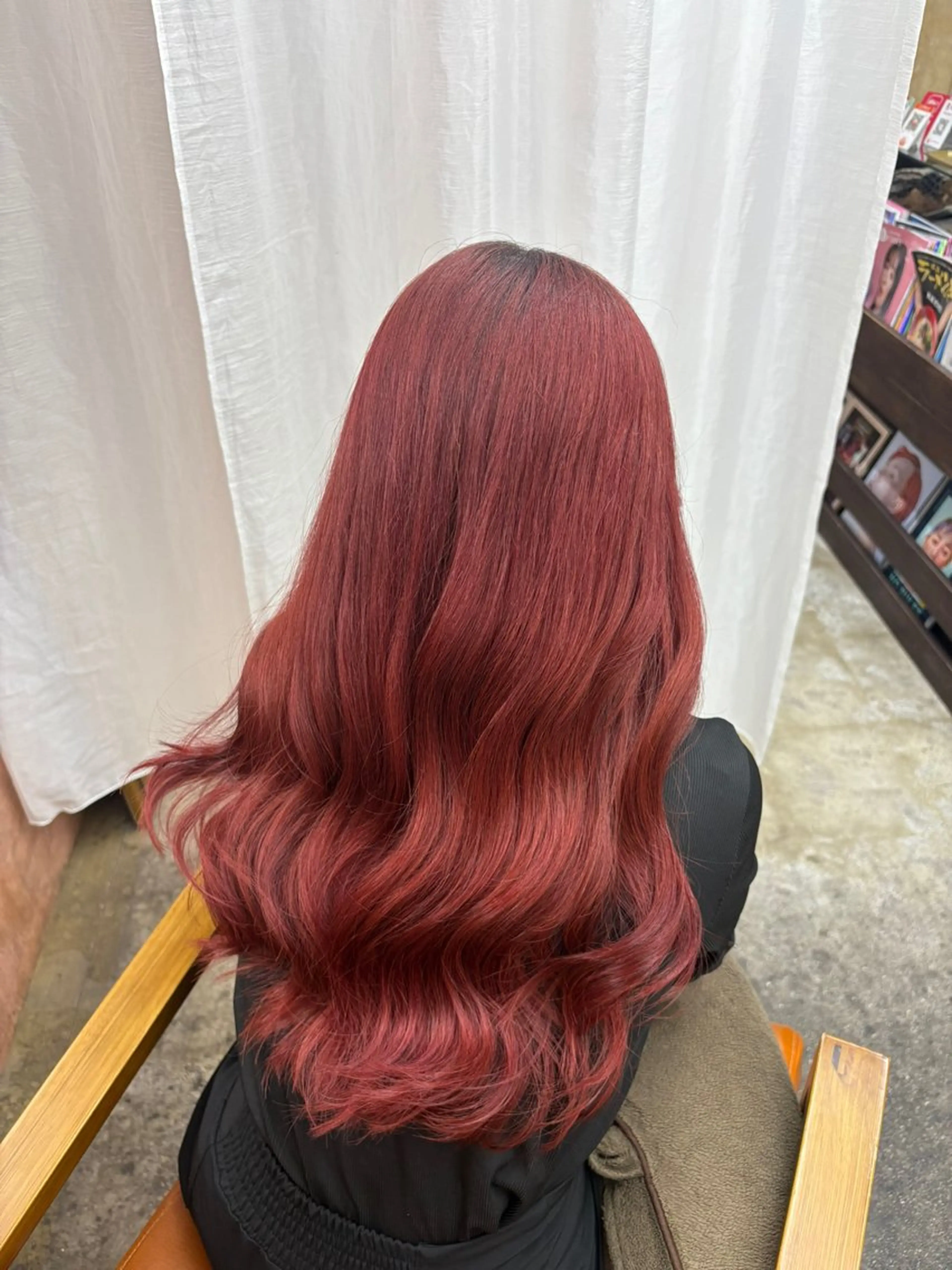 ロング ヘアカラー Retsu /UniQのヘアスタイル