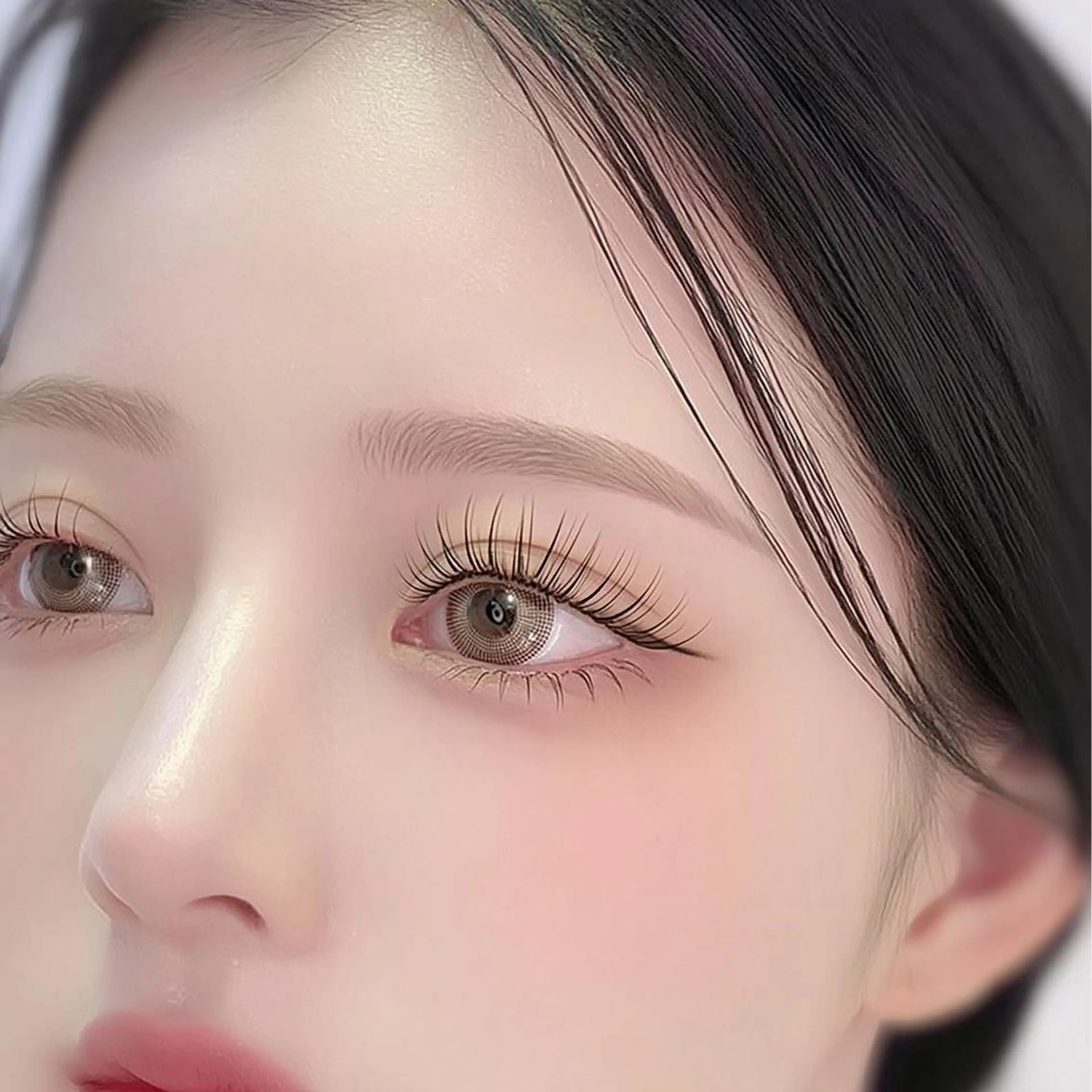 マツエク・マツパ パリジェンヌラッシュリフト まつげパーマ 一重×まつ毛パーマ マツエク 韓国風/束間マツエク /京橋SUZU🖤のマツエク・マツパデザイン