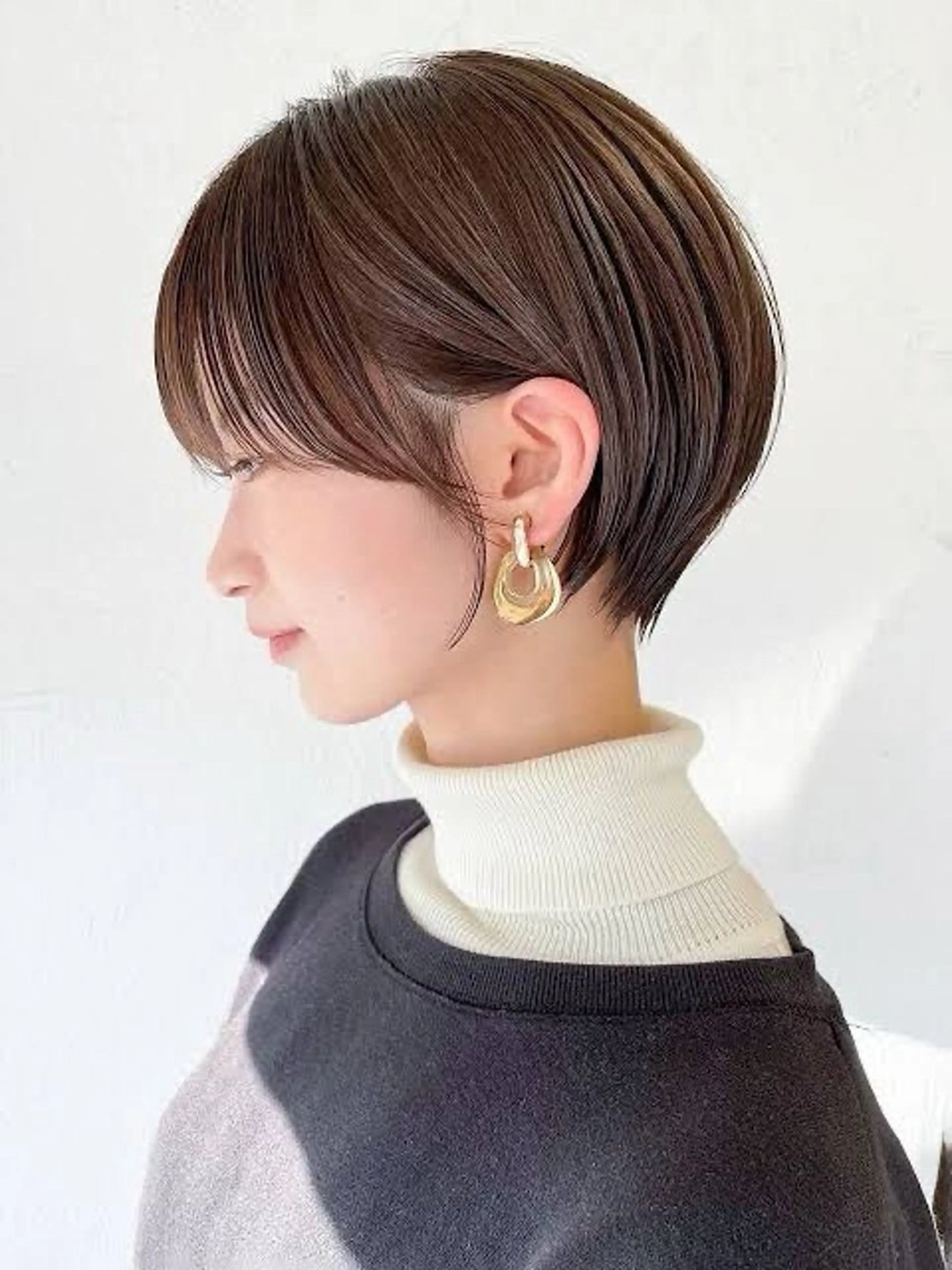 ショート ショートヘア 宇野愛華∕ パーマスタイルのヘアスタイル