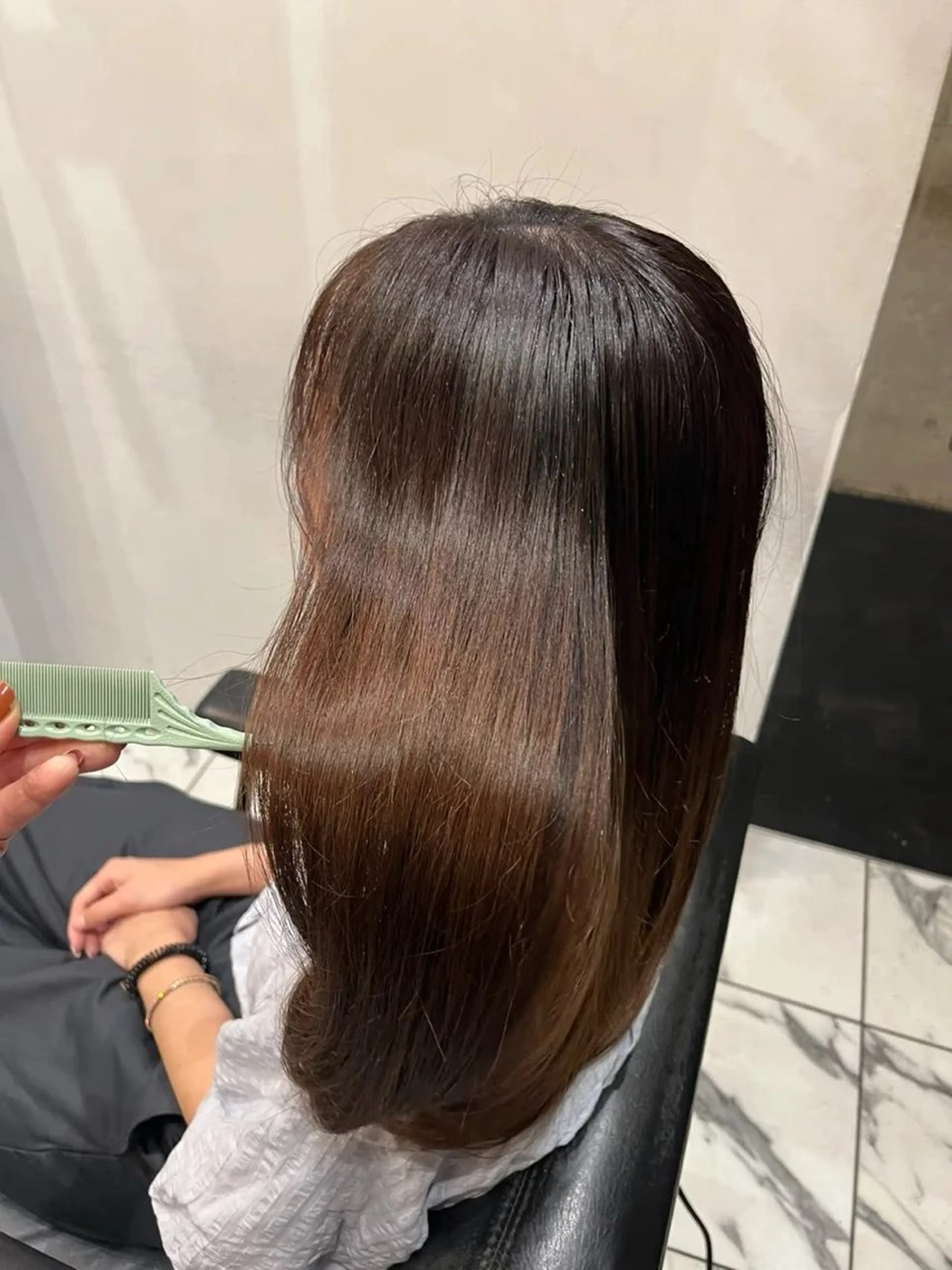 セミロング トリートメント トリートメント Luxe【ラグゼ】所属・«料金🆓カット モデル»キリ🌿のヘアスタイル