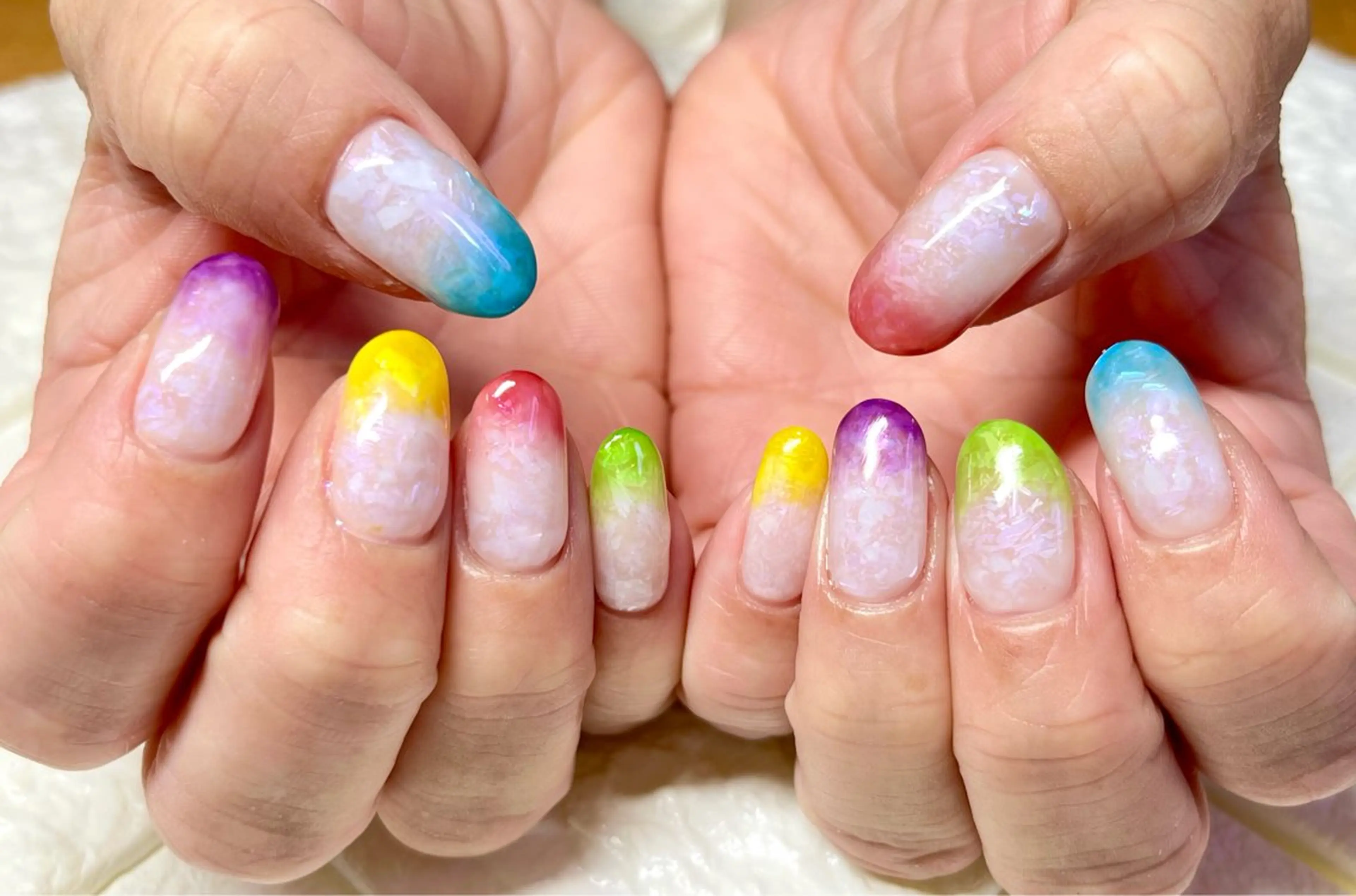 ネイル ハンドネイル まり りぃ〜んのネイルデザイン