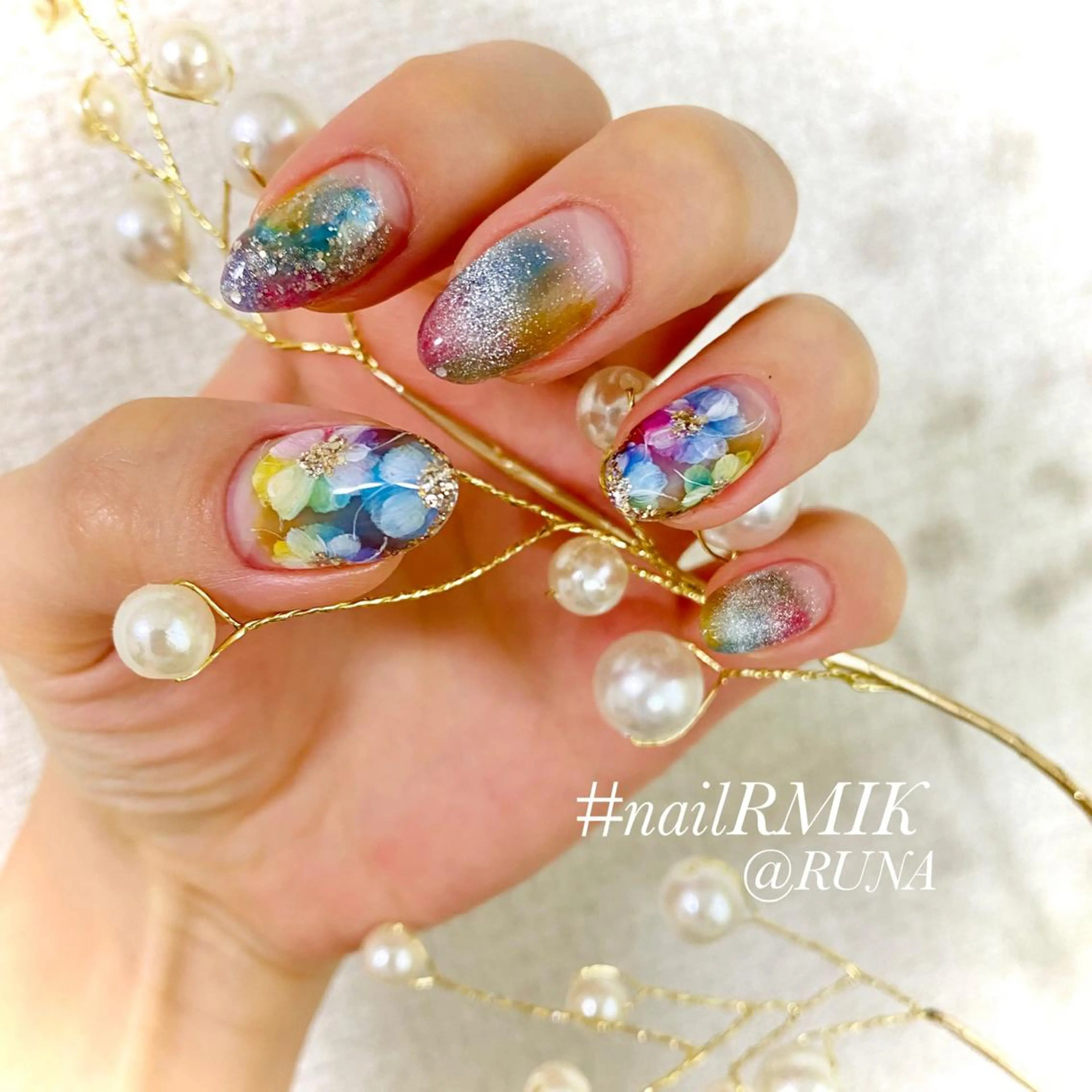 ネイル ハンドネイル nailsalon RMIKのネイルデザイン