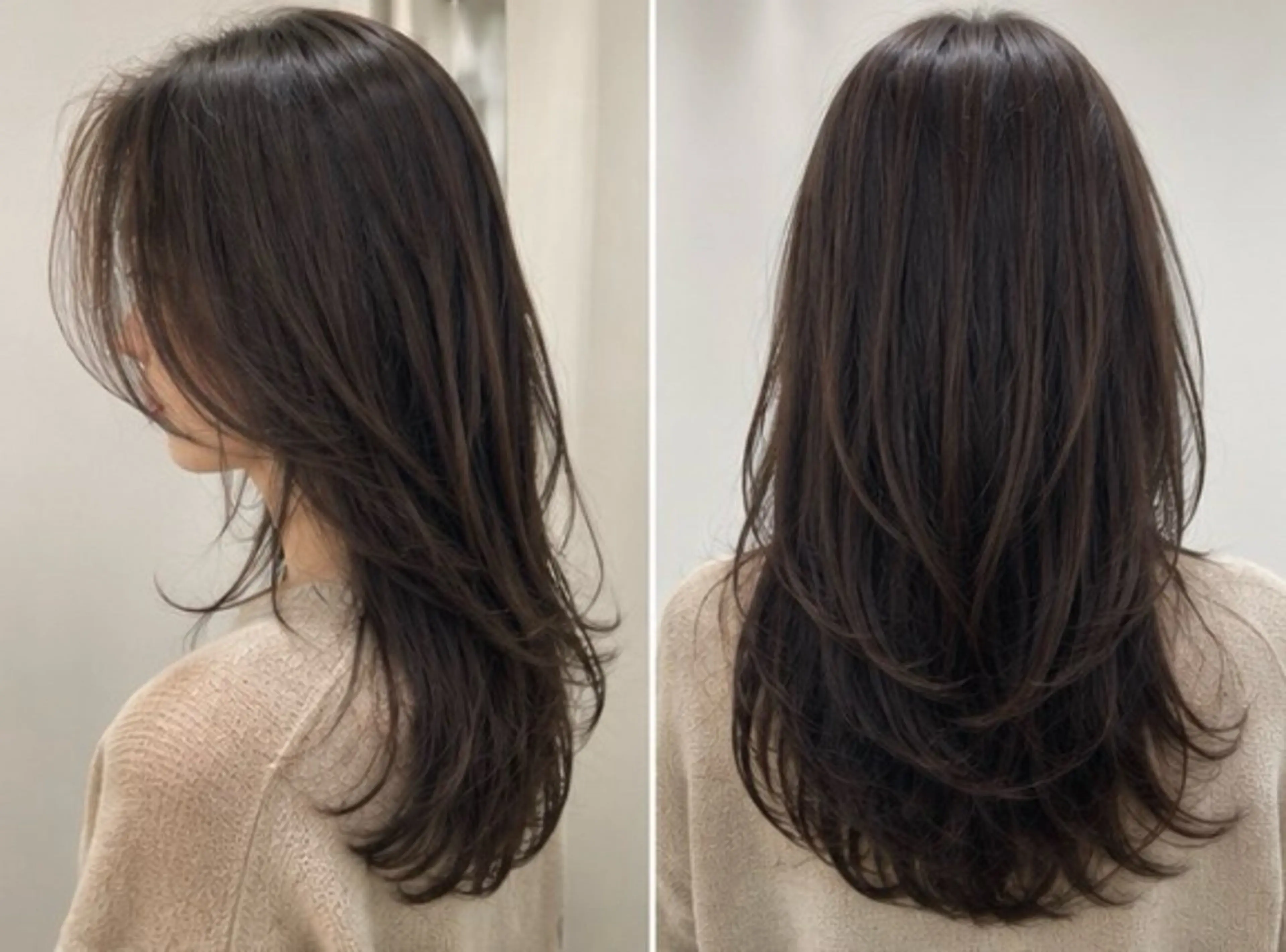 🩶相模大野透明感 カラーSAKURAのヘアスタイル