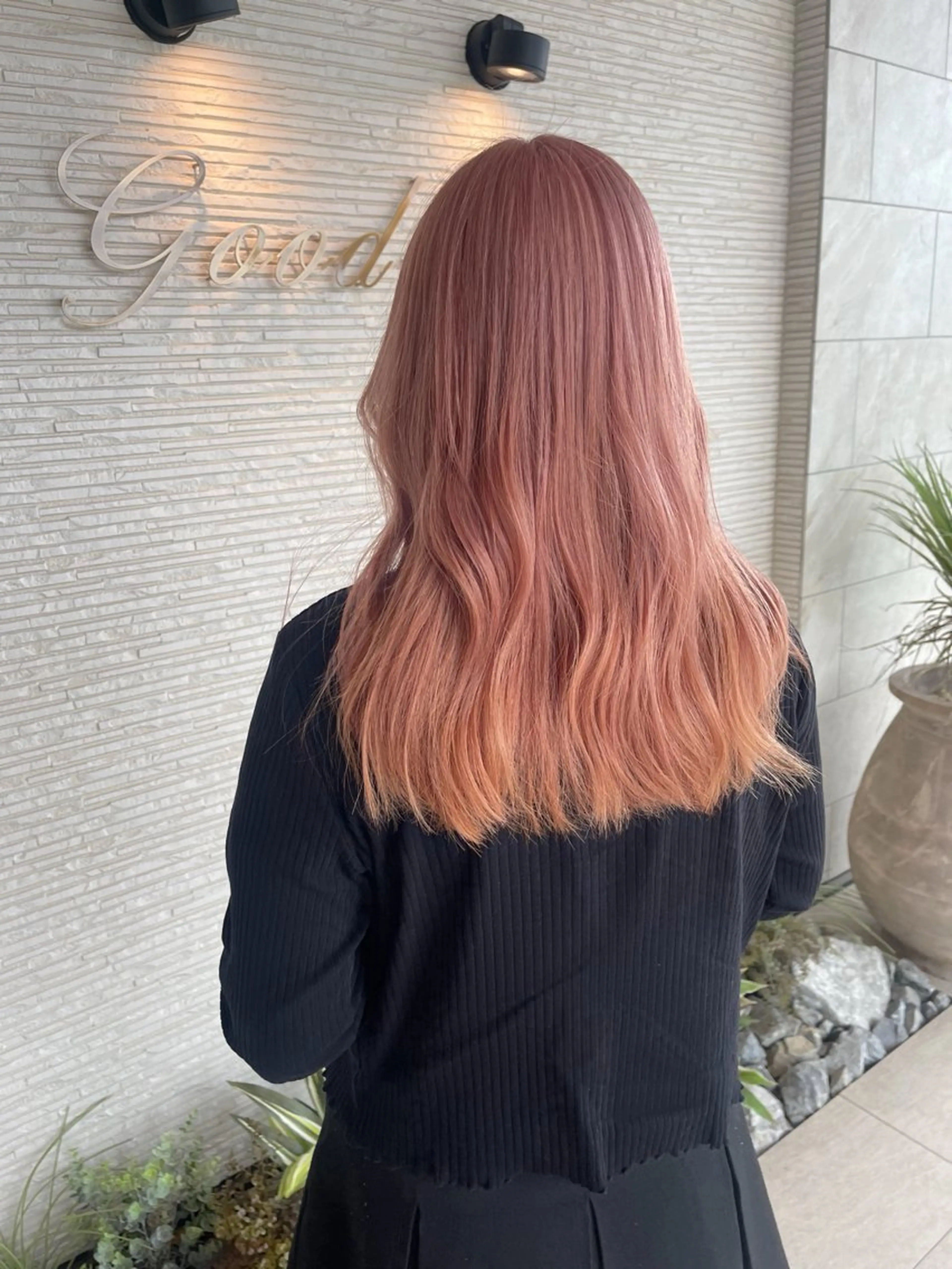 セミロング カラー goodday /kahoのヘアスタイル