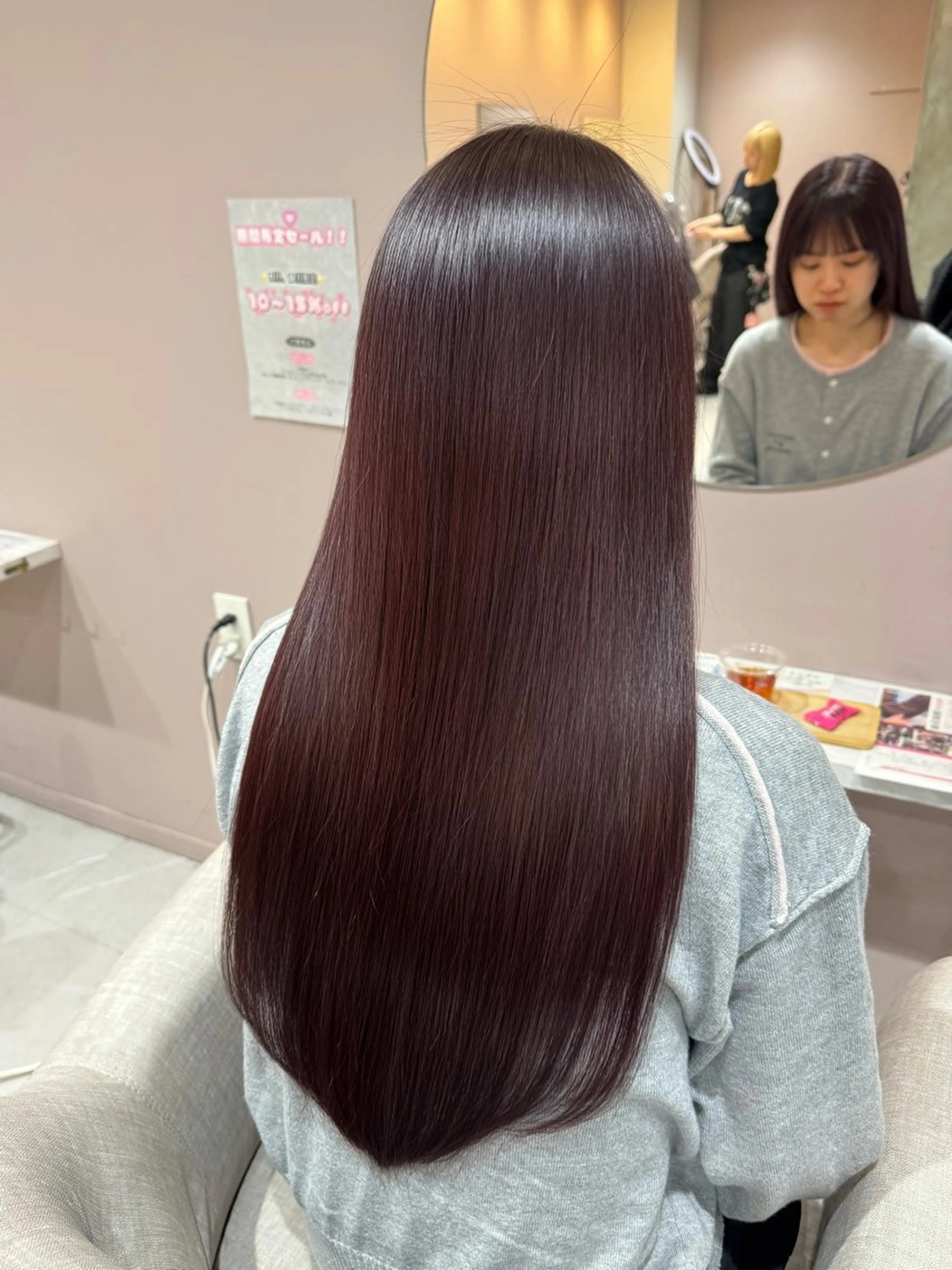 ロング カット ヘアカラー ✨髪質改善･レイヤー ✨chihiroのヘアスタイル