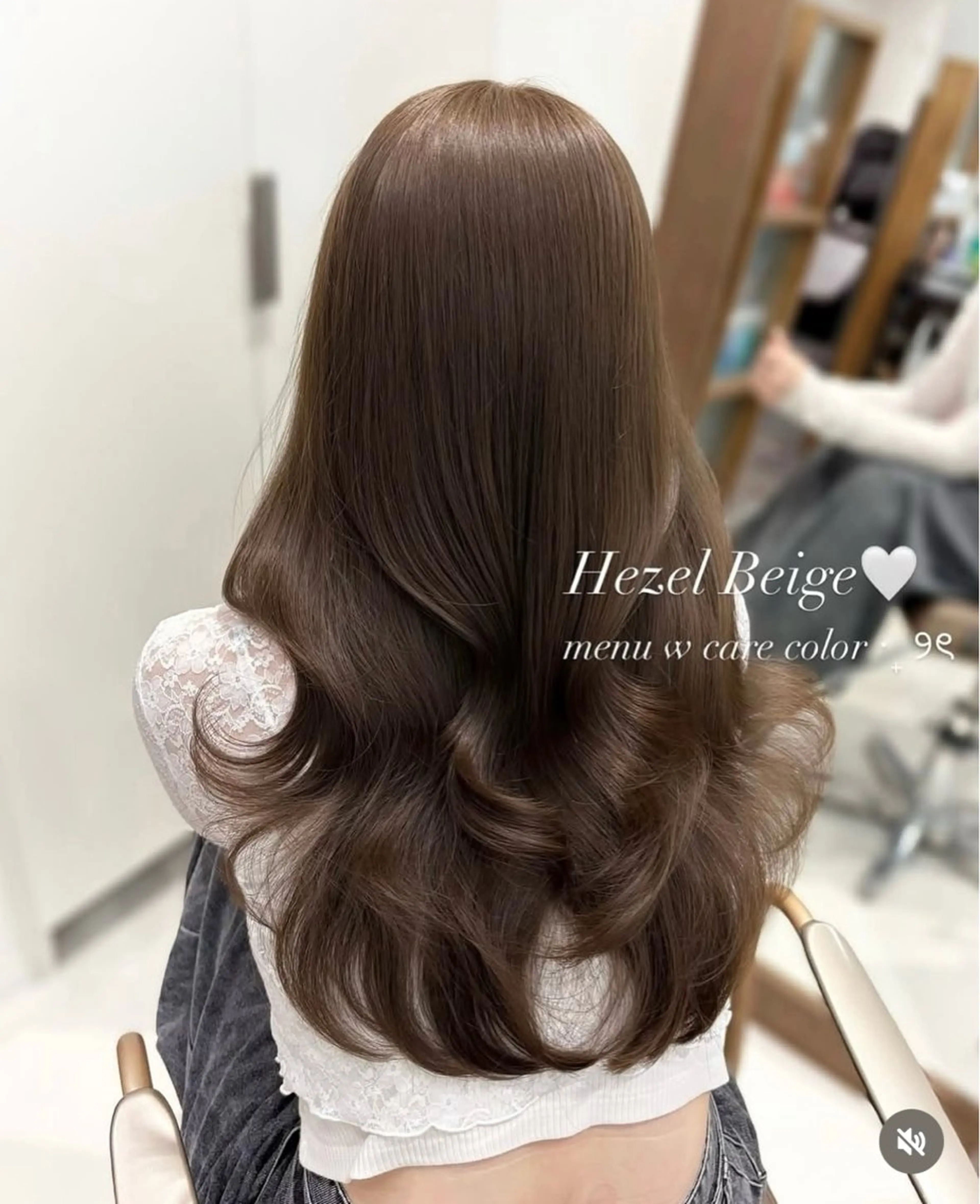 ロング カラー ヘアカラー トリートメント ブリーチなしWカラー 🎀韓国ヘア/amiのヘアスタイル