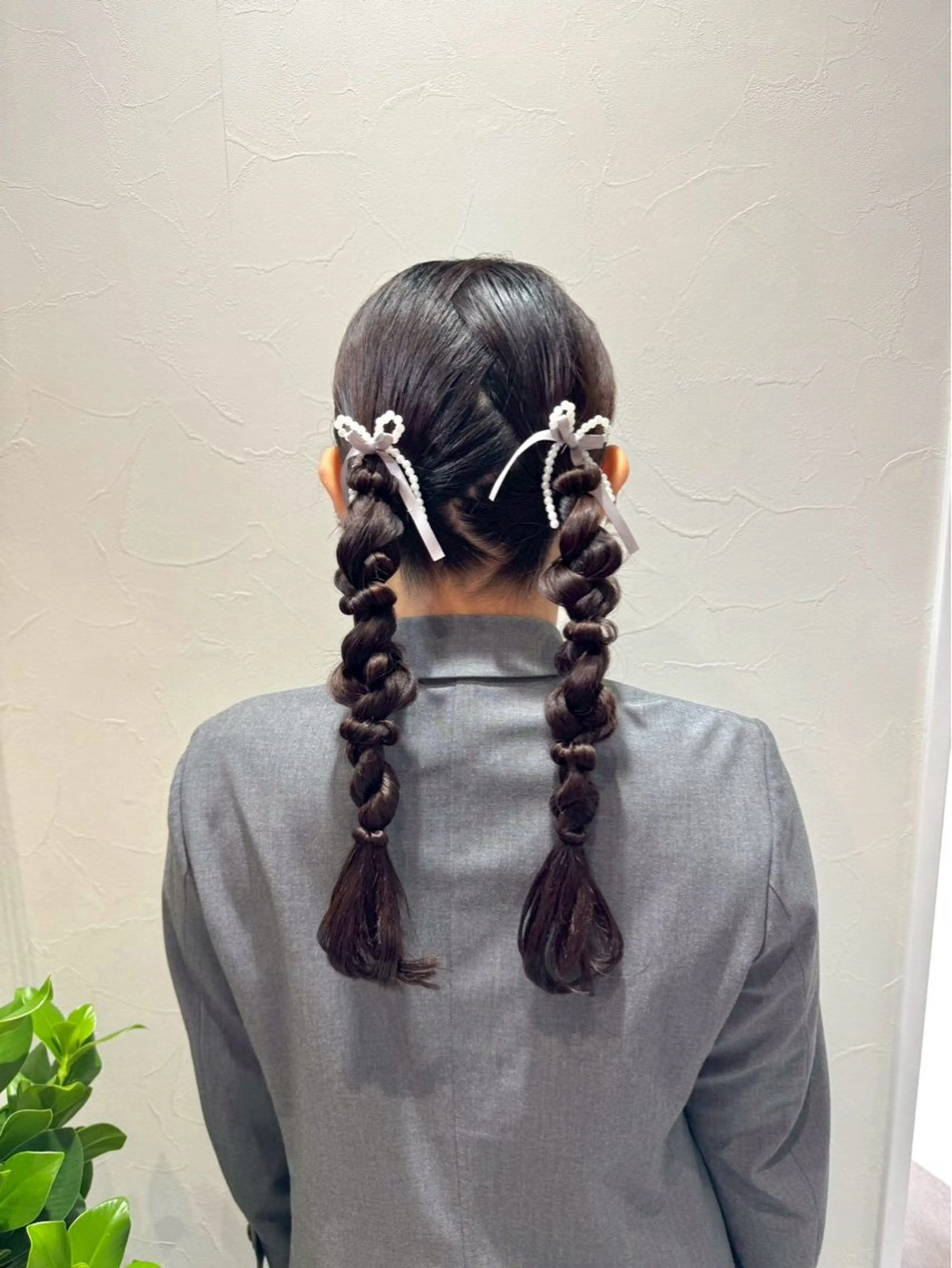 ロング ヘアアレンジ エクステ🫧アレンジ ￤横浜  ももはのヘアスタイル