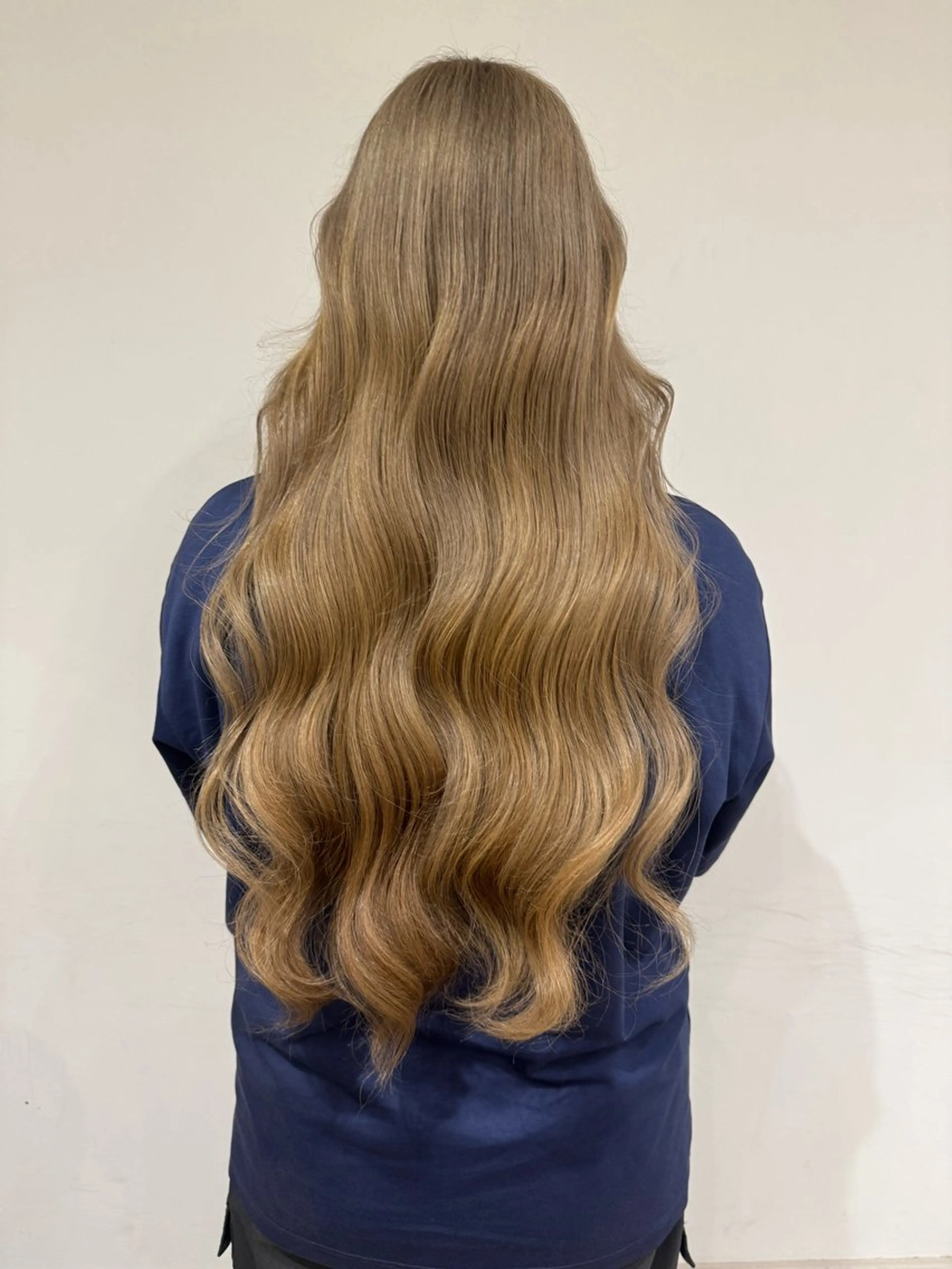 ロング カラー ヘアカラー Ria🌙*ﾟ 艶カラーのヘアスタイル