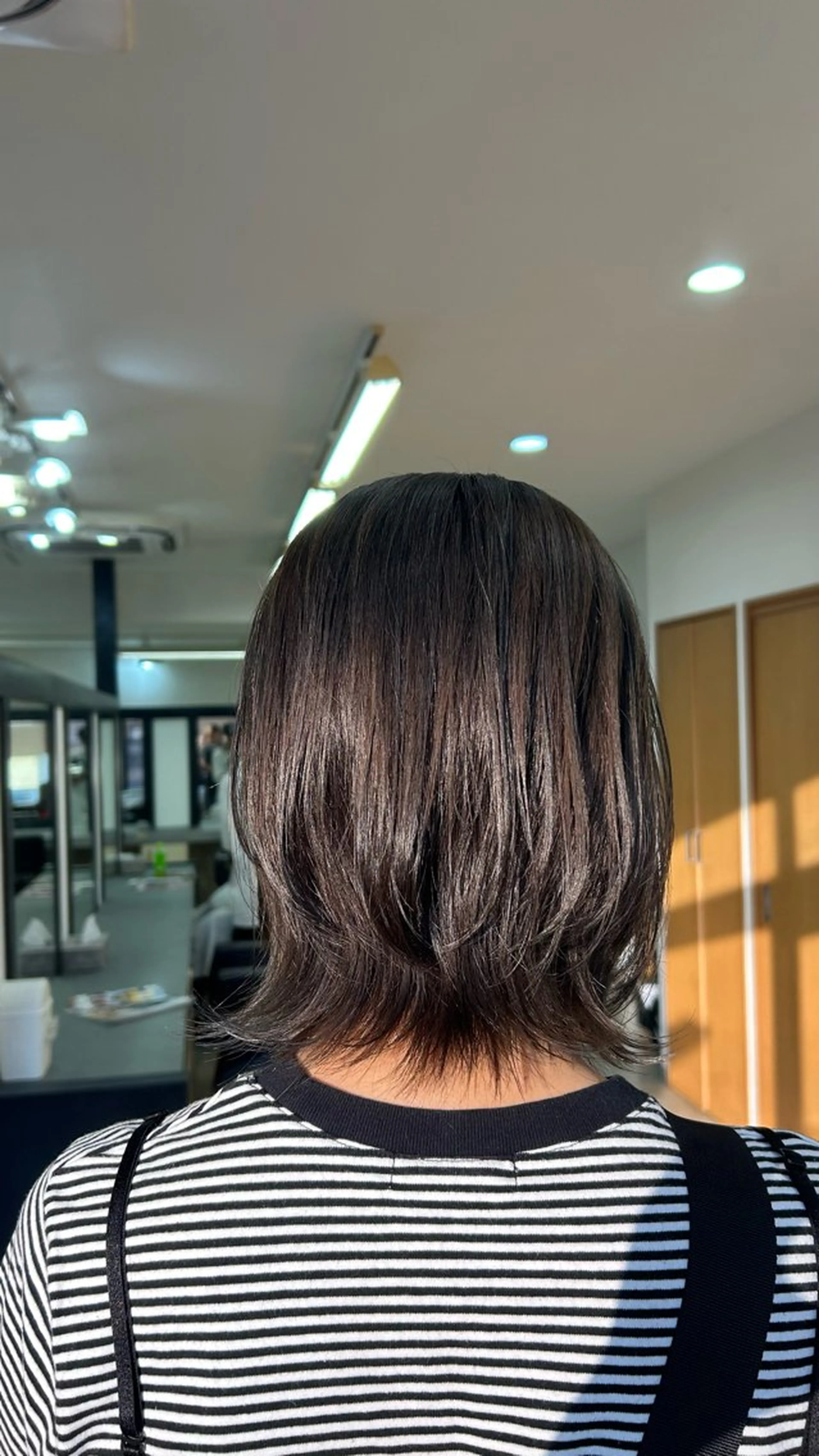 ミディアム カット 🍅ハイライト/ レイヤー/mao🍅のヘアスタイル