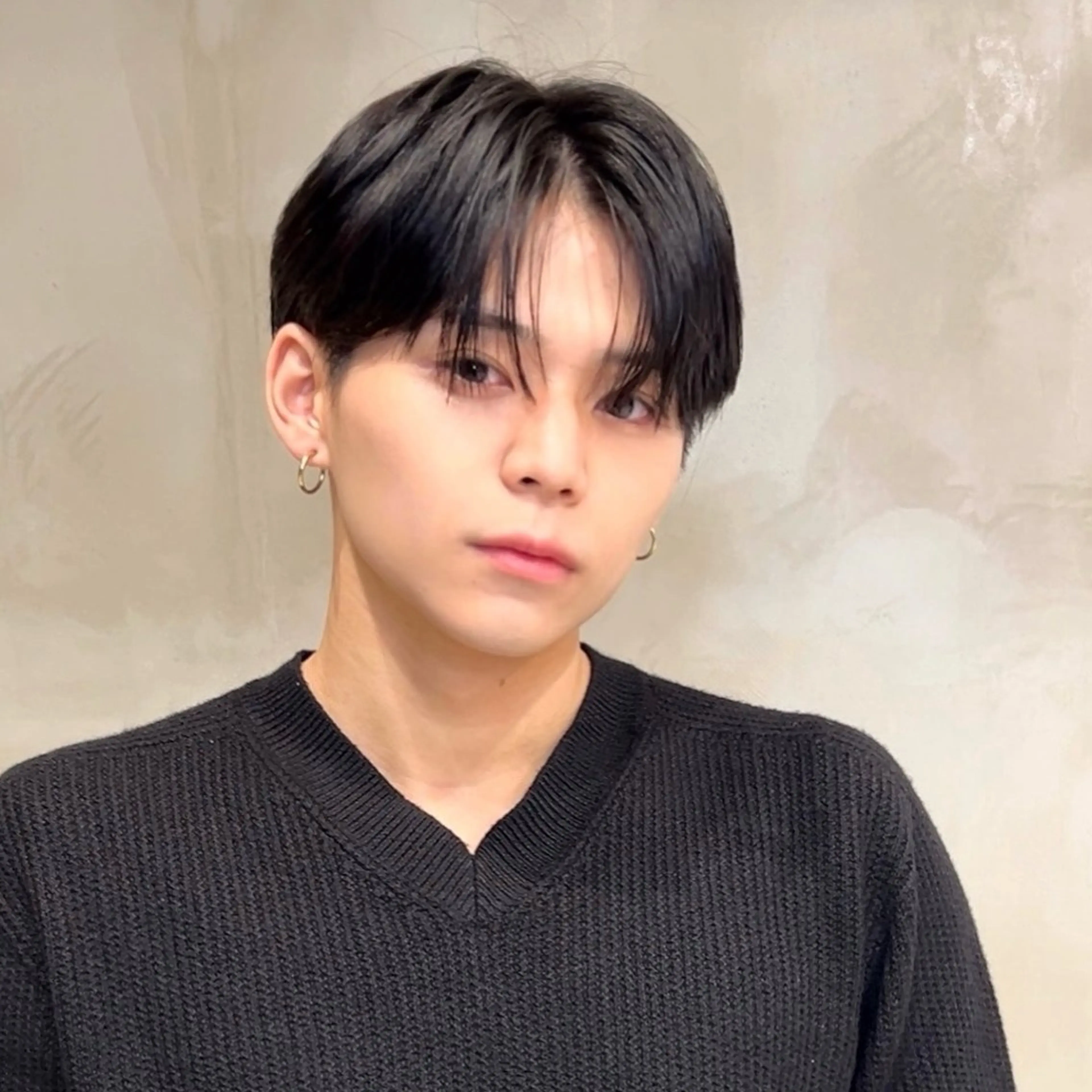 ショート パーマ メンズ カット 縮毛矯正 岡田大志🇰🇷 中/韓メンズヘアのヘアスタイル
