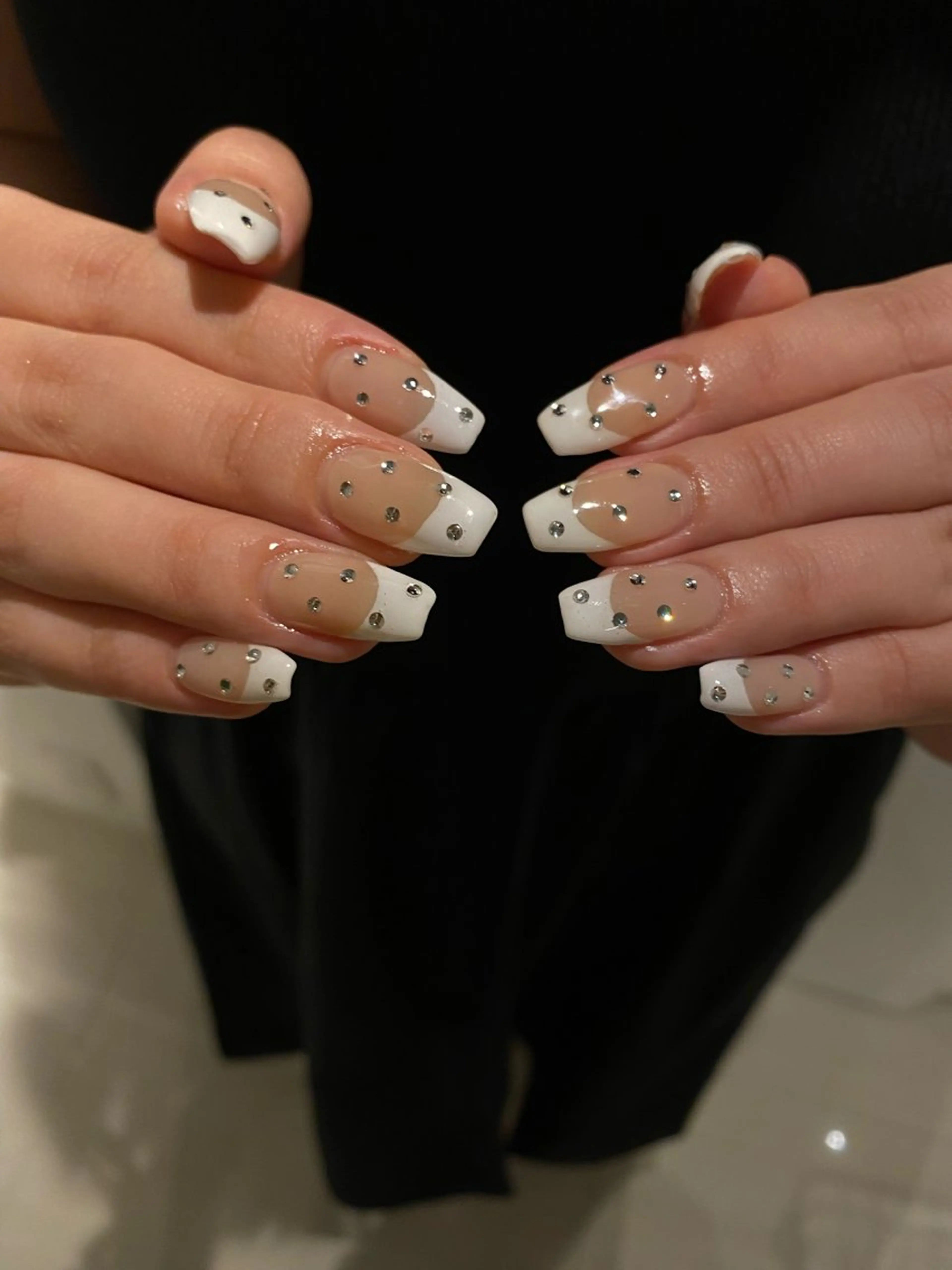 ネイル ストーンネイル melty 神宮前/ fuukaのネイルデザイン