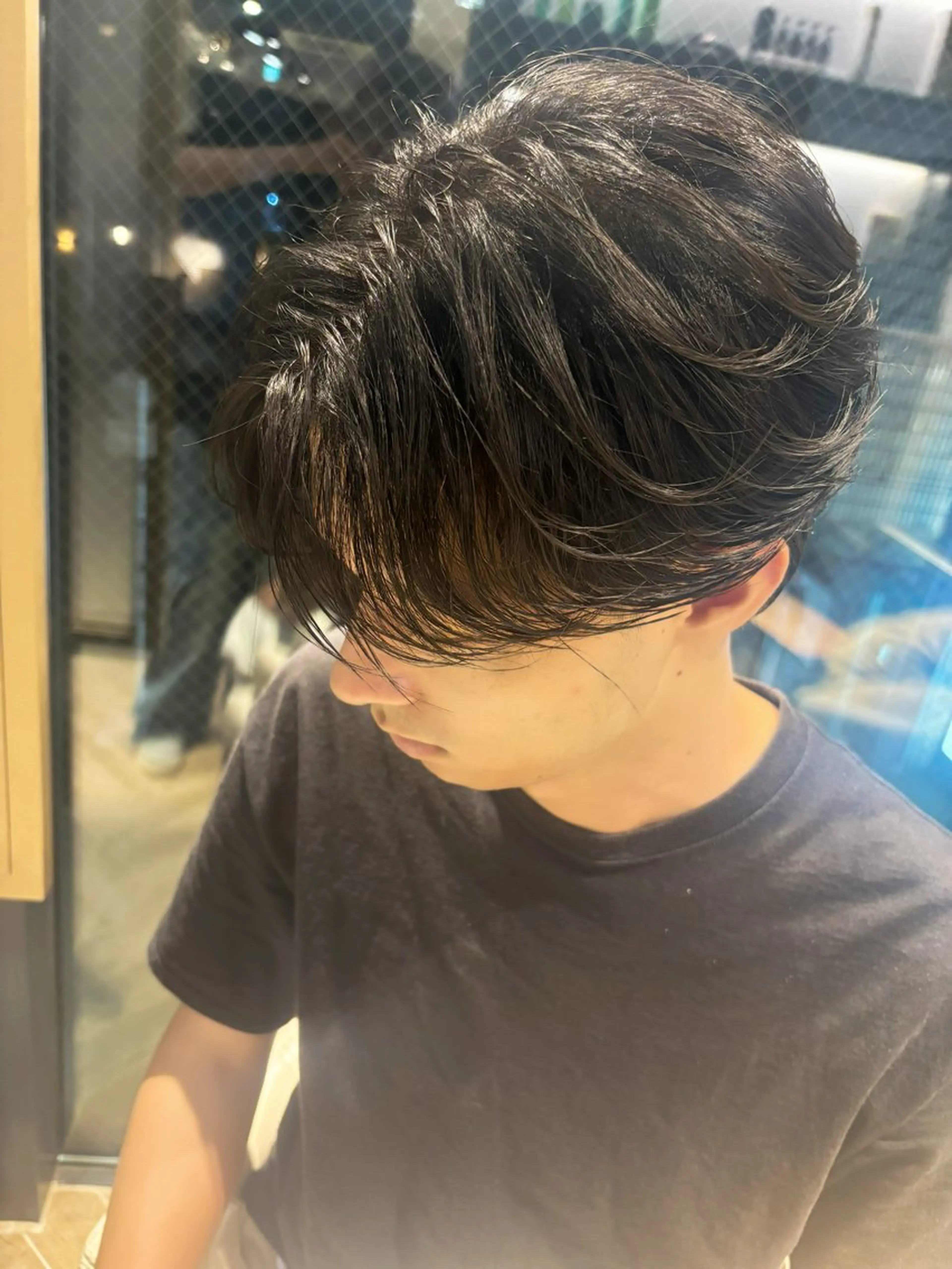 メンズ 山中 あるのヘアスタイル