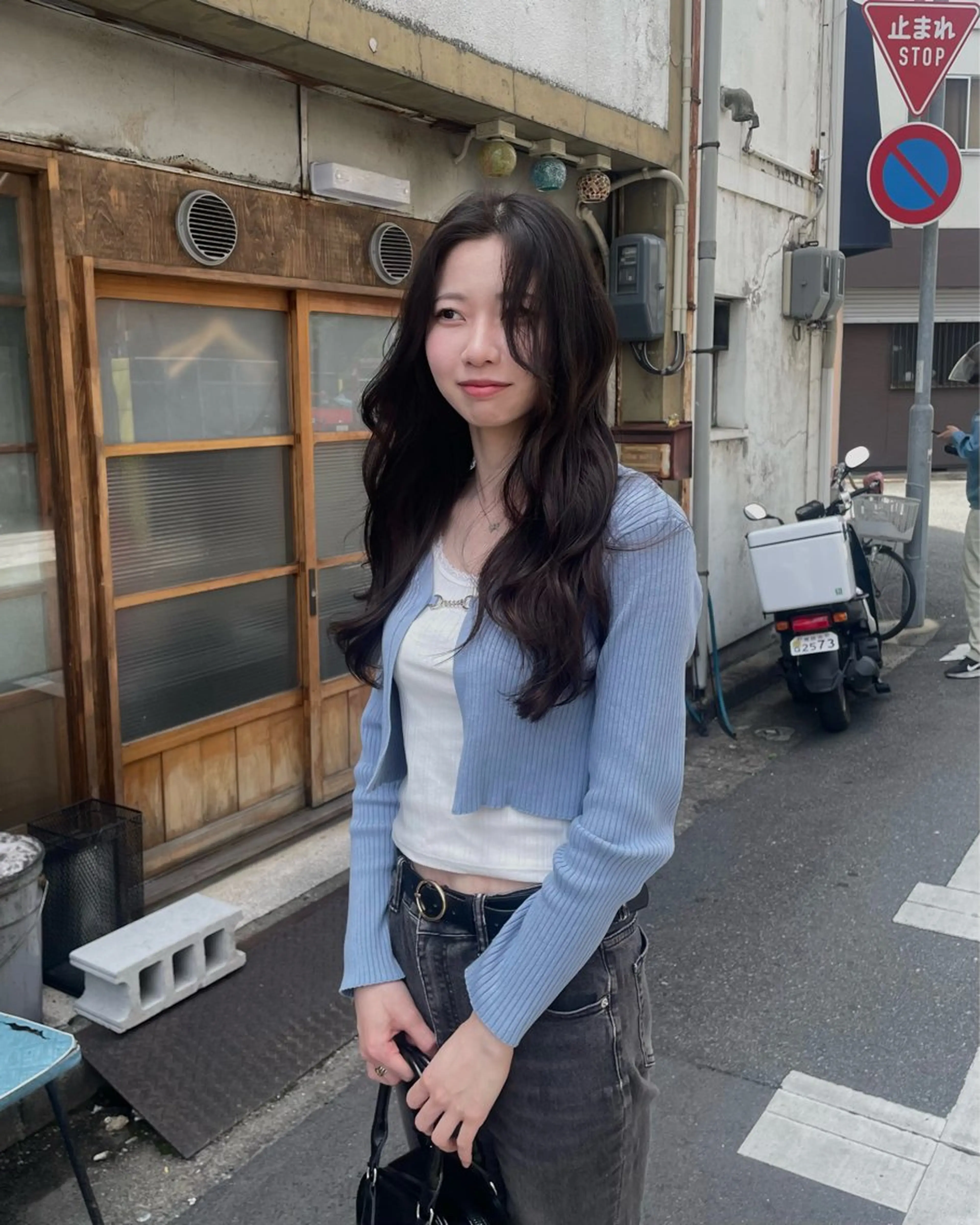 ロング SLASHスラッシュ 小川花鈴のヘアスタイル