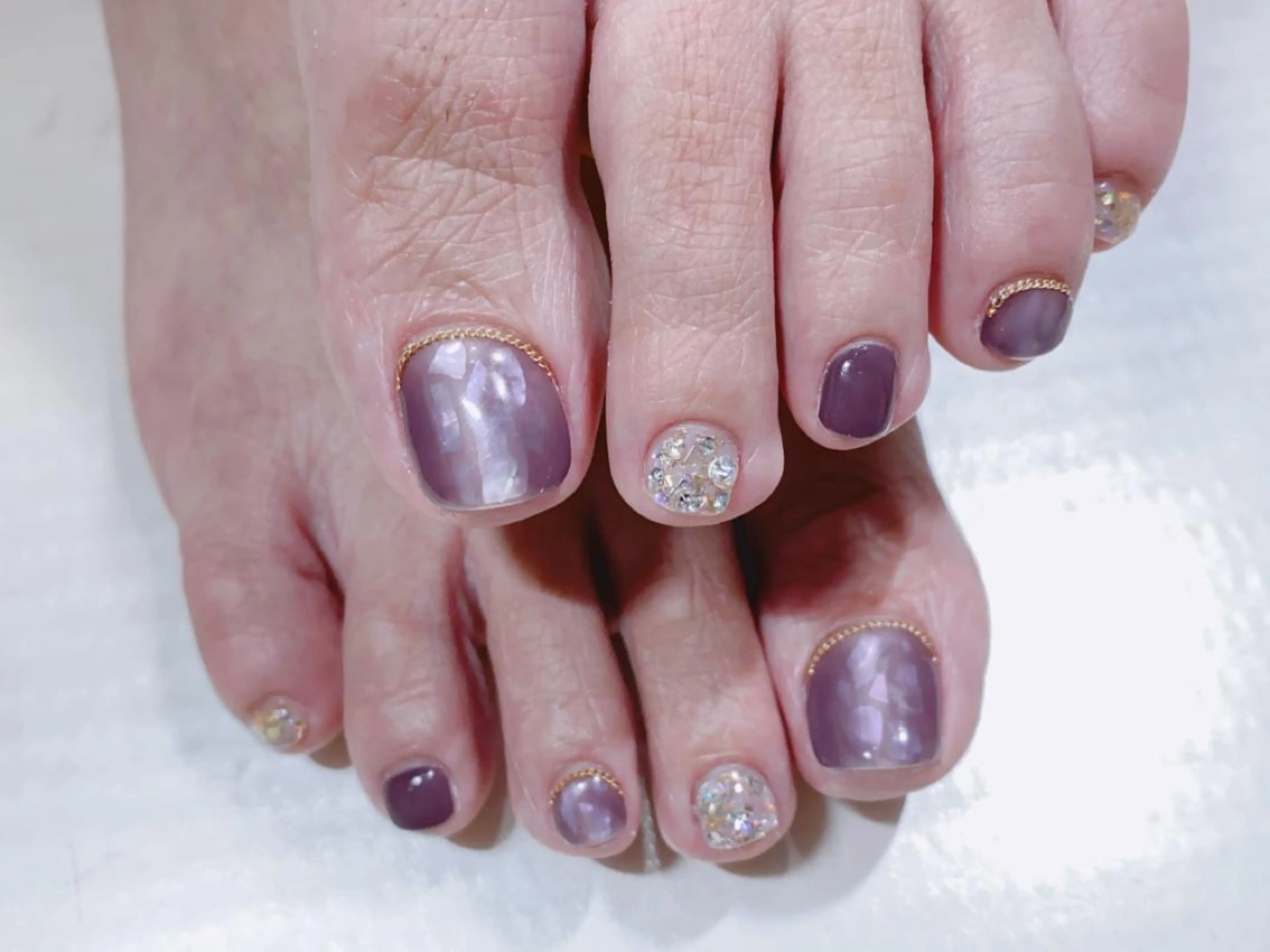 ネイル フットネイル atelier la vita所属・lavita. mimuraのネイルデザイン