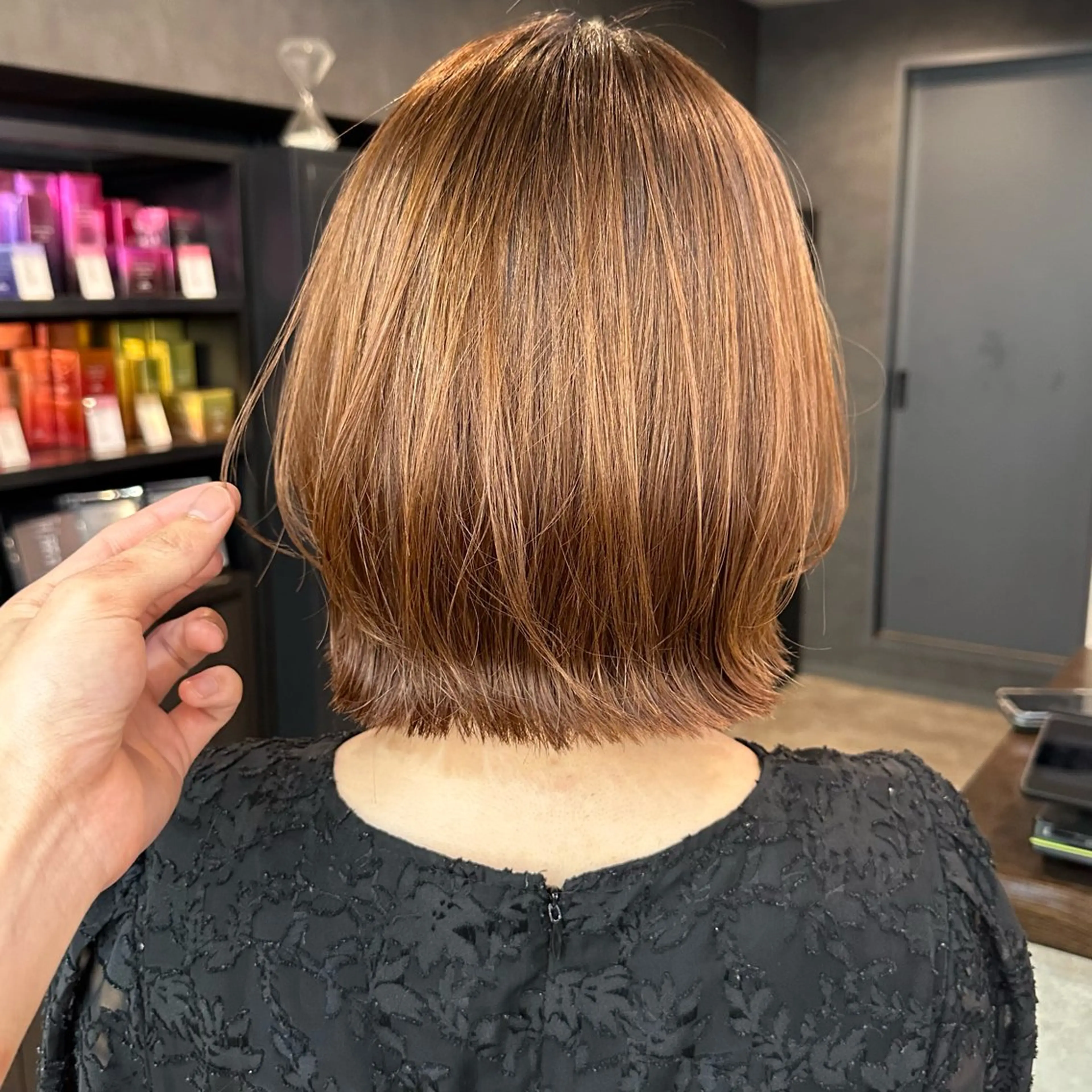 ショート カラー ヘアアレンジ ⭐️似合わせカットN o.1✨️けいとのヘアスタイル