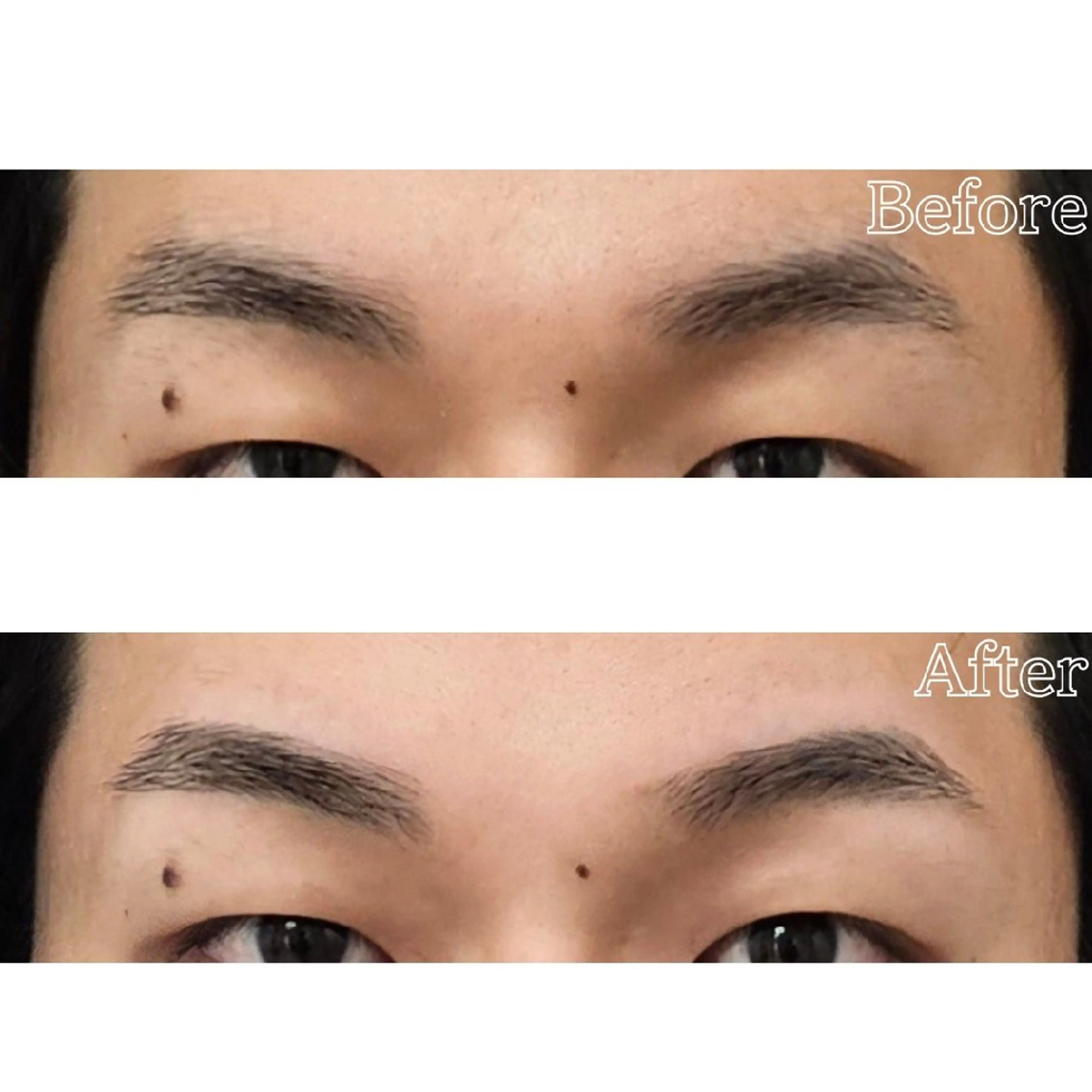 メンズ アイブロウ 眉毛ワックス脱毛 ワックス脱毛 WALNUT くるみの眉毛・アイブロウイメージ