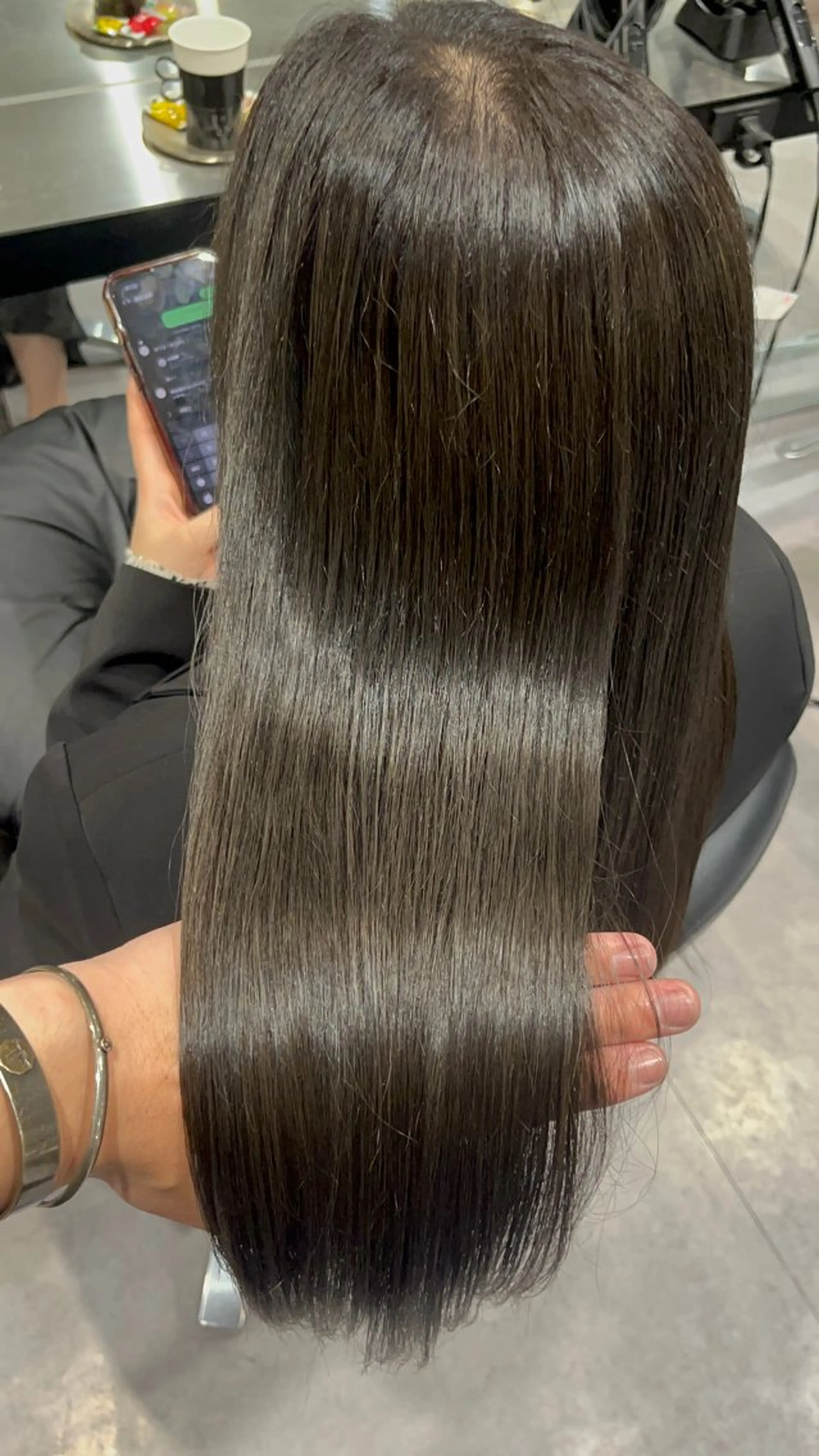 ロング カラー パーマ 🌈艶髪/髪質改善 新宿itouのヘアスタイル