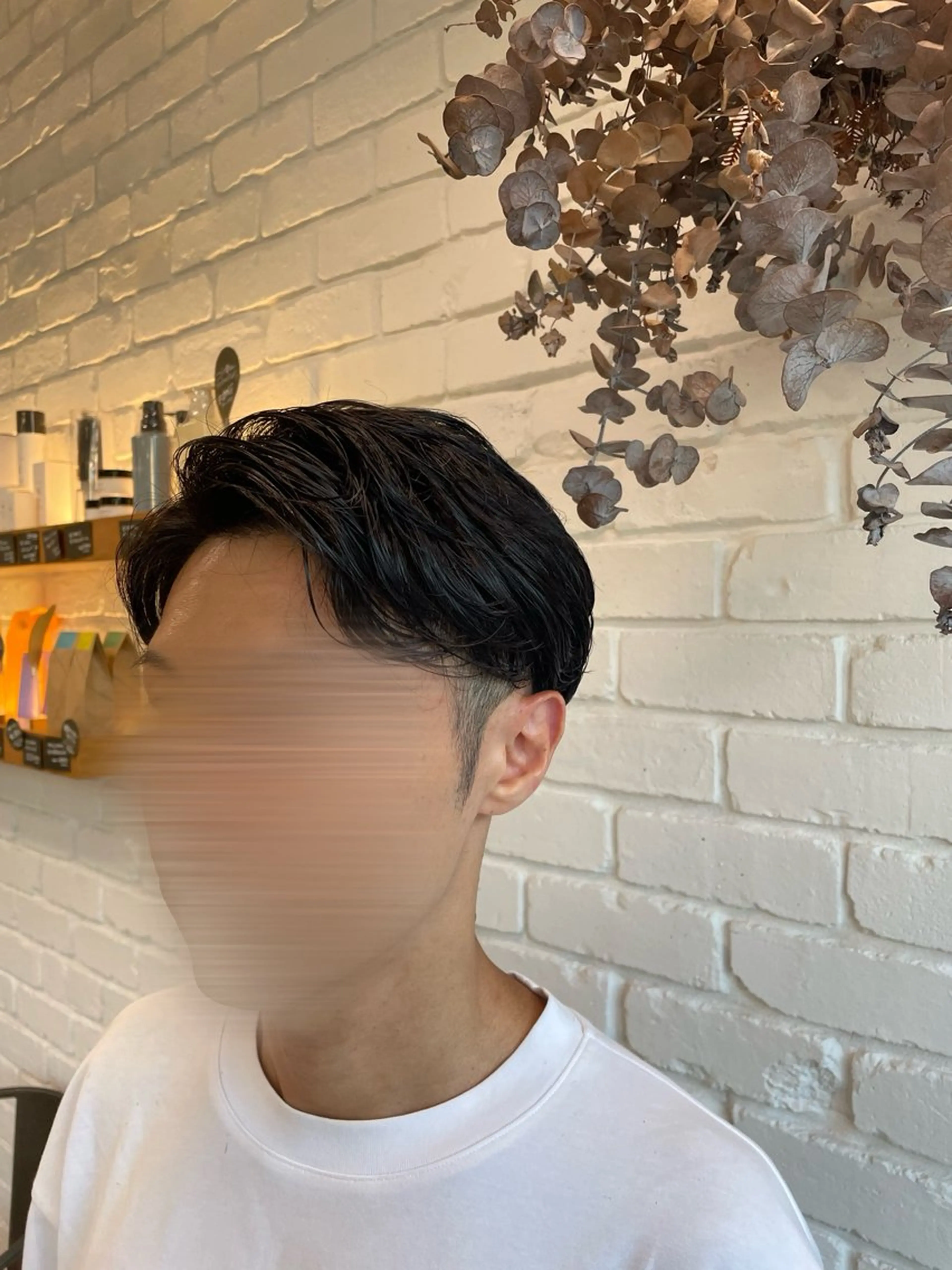 メンズカット+パーマの写真