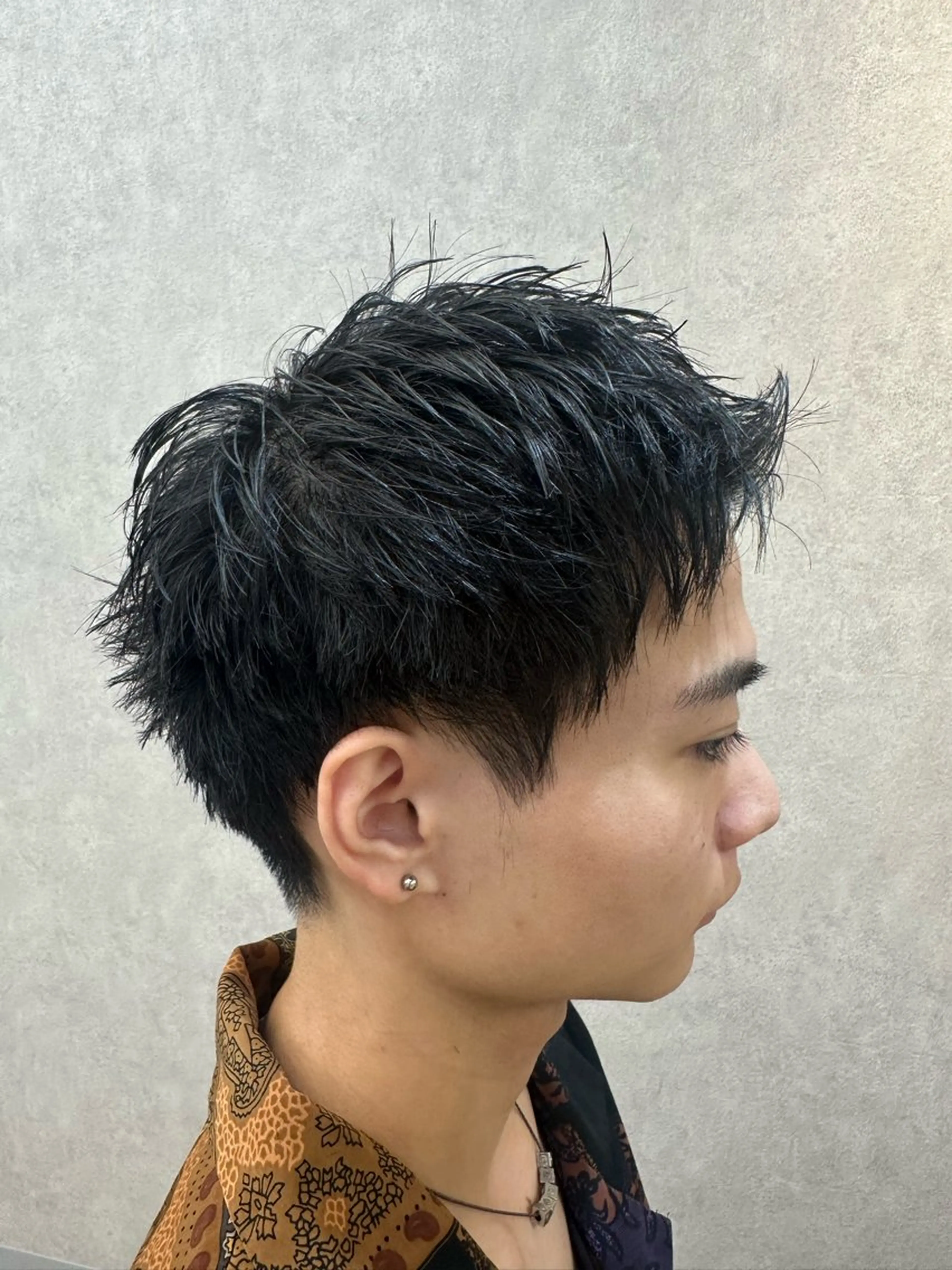 メンズ カット 曲がる縮毛矯正🌟 メンズアイブロウのヘアスタイル