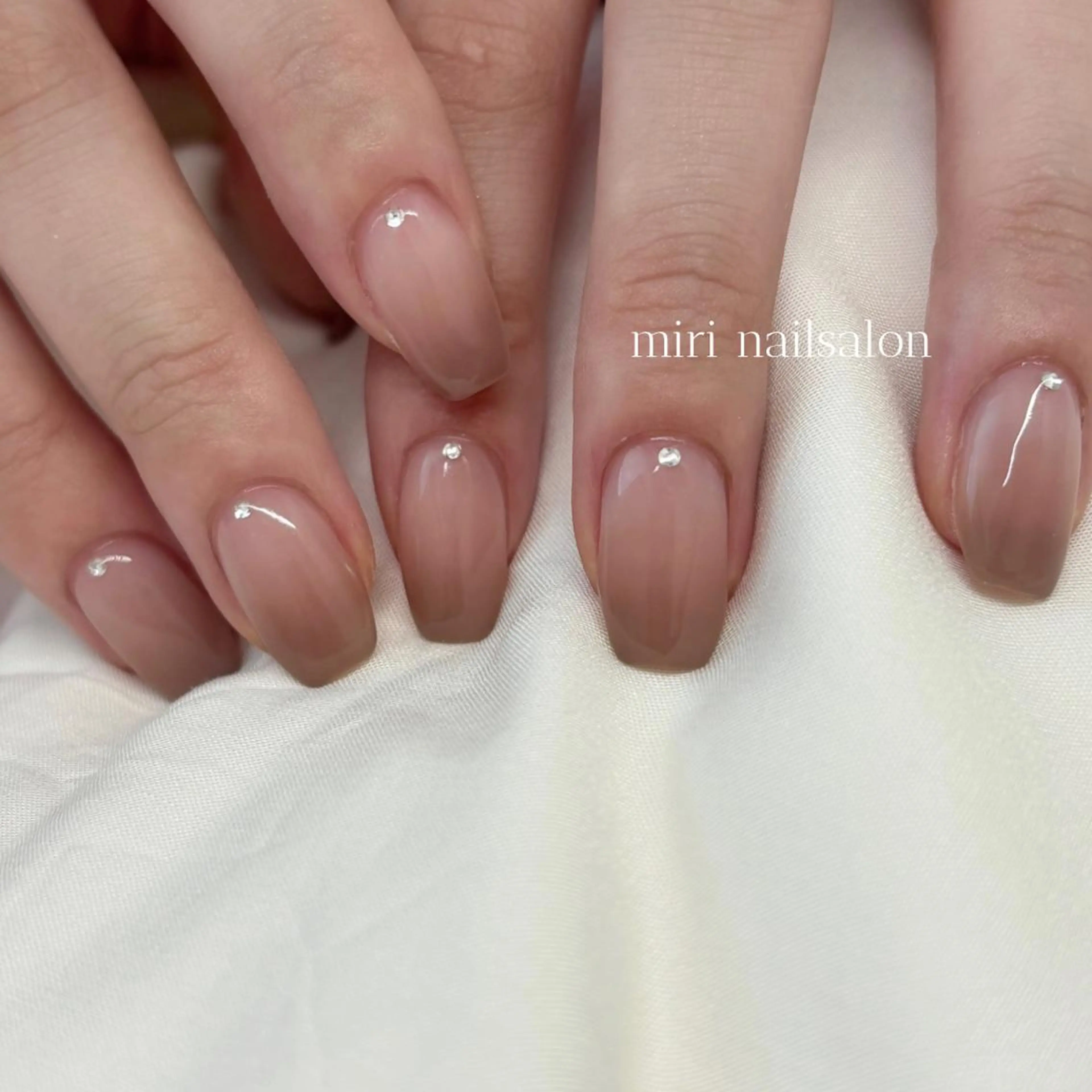 ネイル 新宿代々木/ちゅるん キレイめ/miriのネイルデザイン