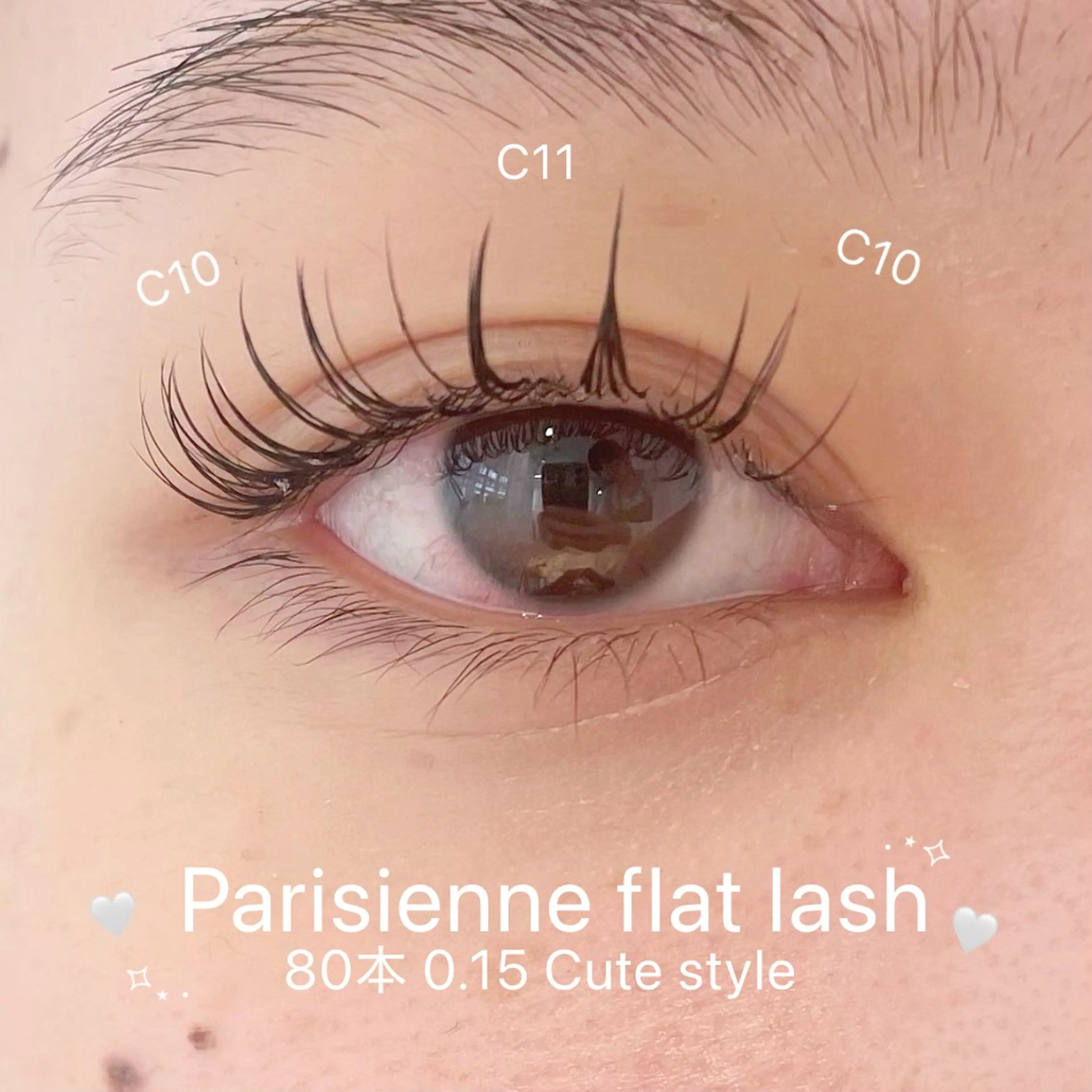 マツエク・マツパ パリジェンヌラッシュリフト マツパ eyelist 相樂のマツエク・マツパデザイン