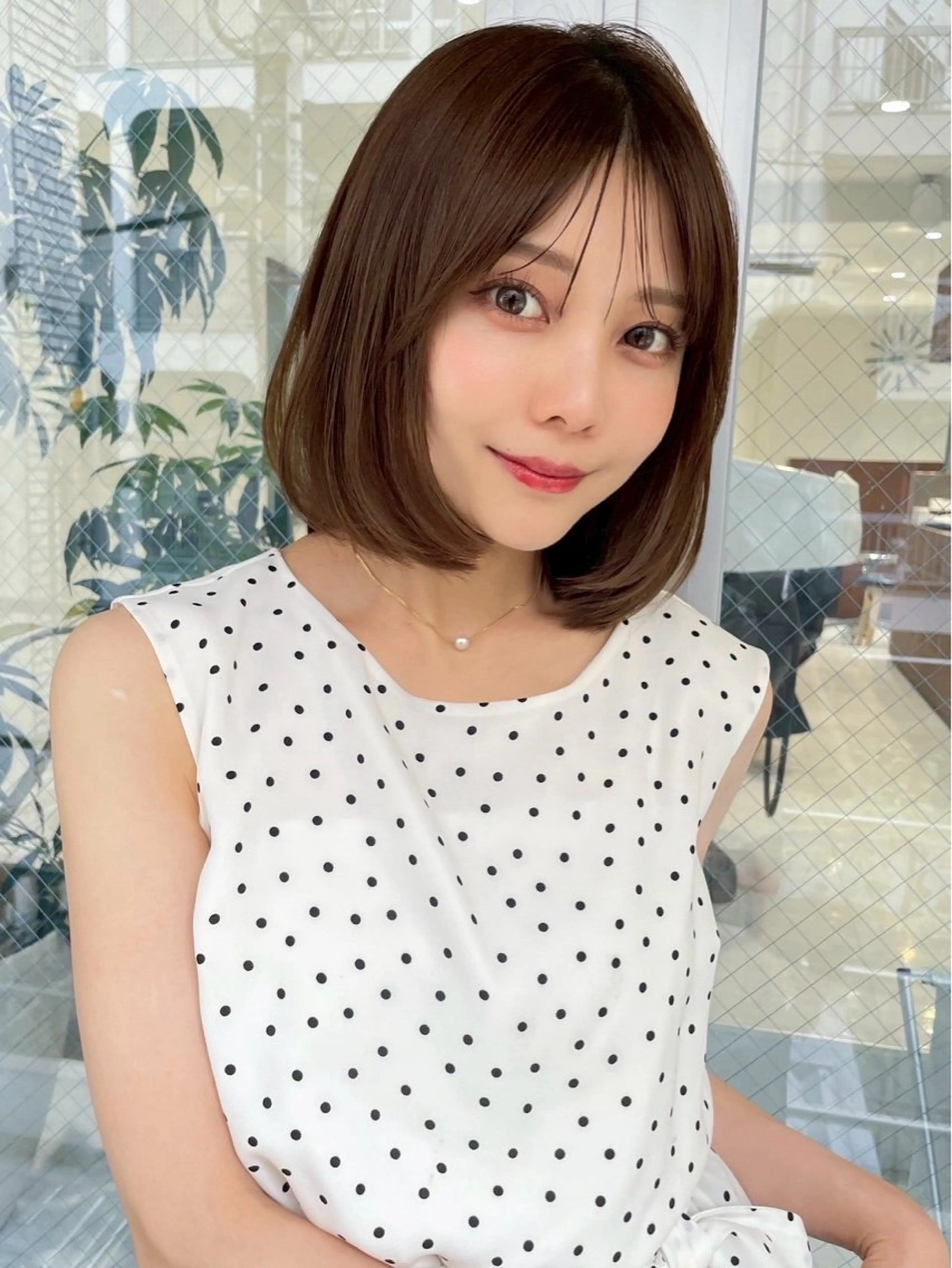 ショート カット ヘアカラー 三河 明香里のヘアスタイル