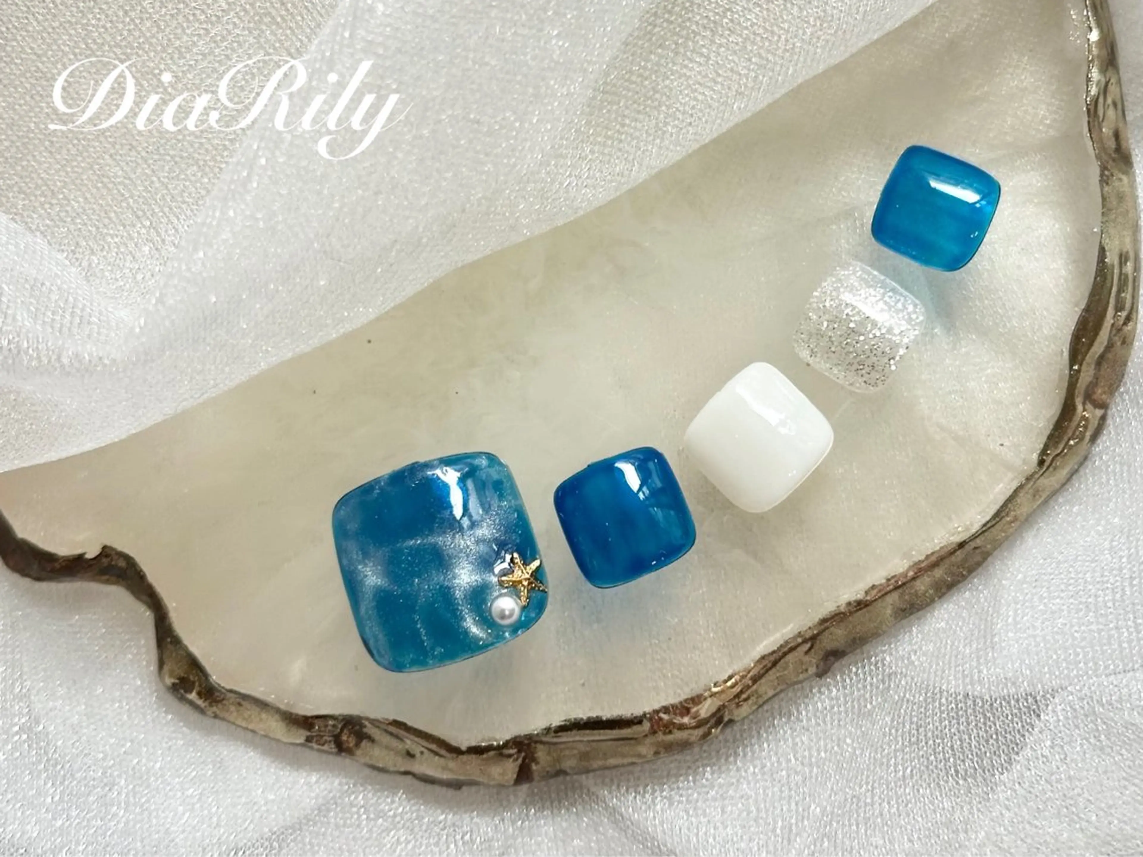 ネイル フットネイル diarily はるひのネイルデザイン