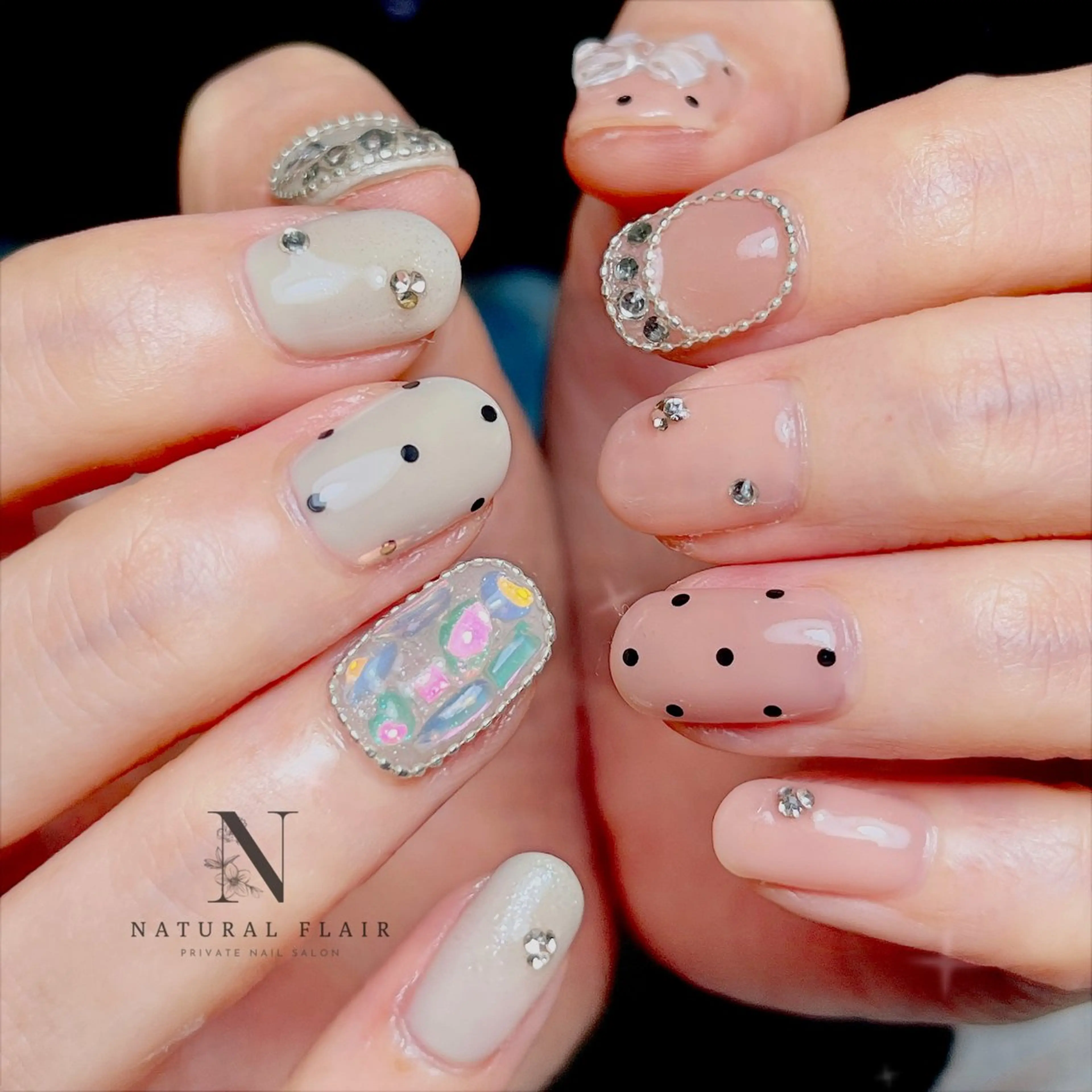 ネイル ハンドネイル natural flairのネイルデザイン