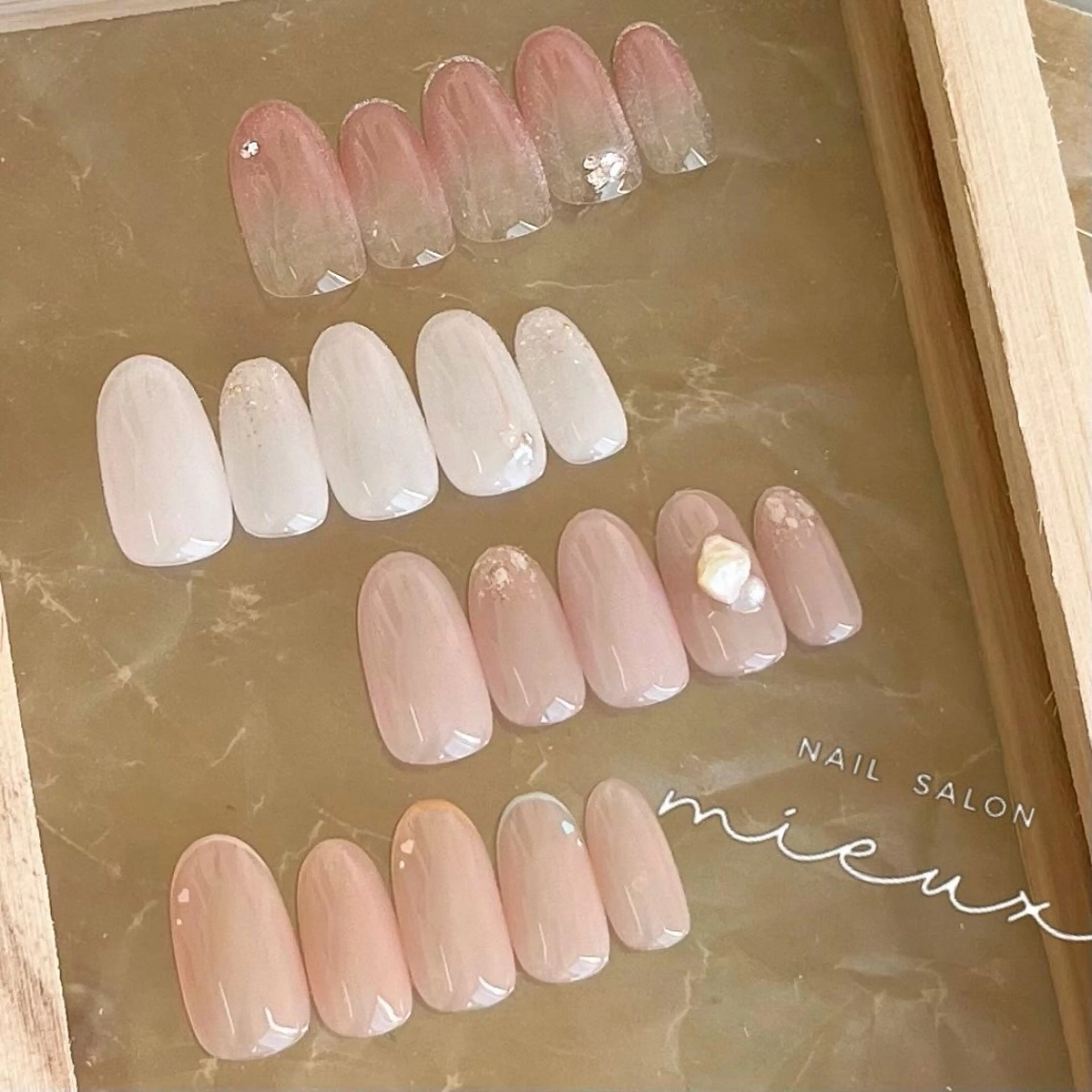 ネイル ハンドネイル nailsalon mieuxのネイルデザイン