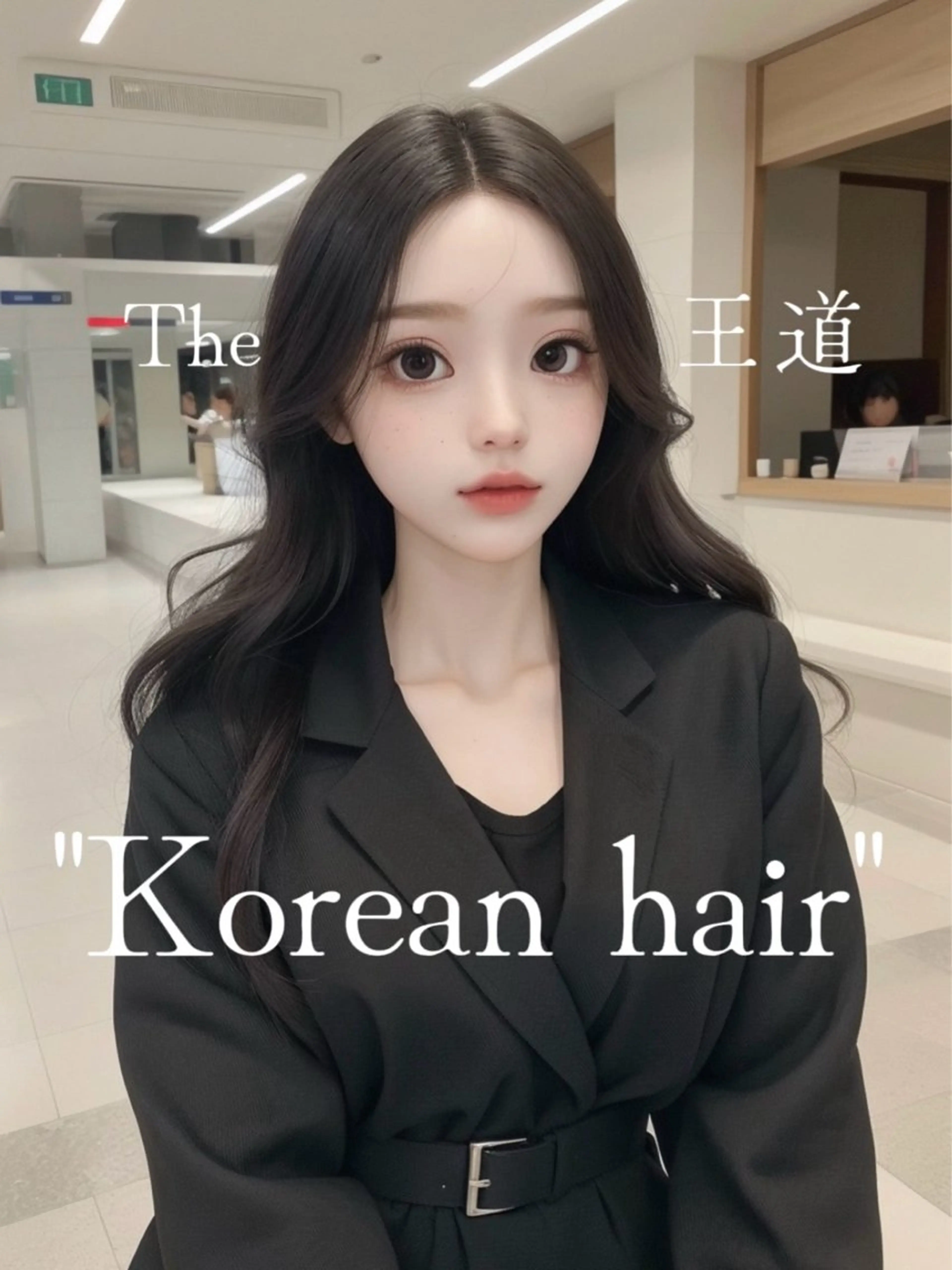 ロング カット ヘアカラー MASHU韓国ヘア/ レイヤー/透明感カラのヘアスタイル