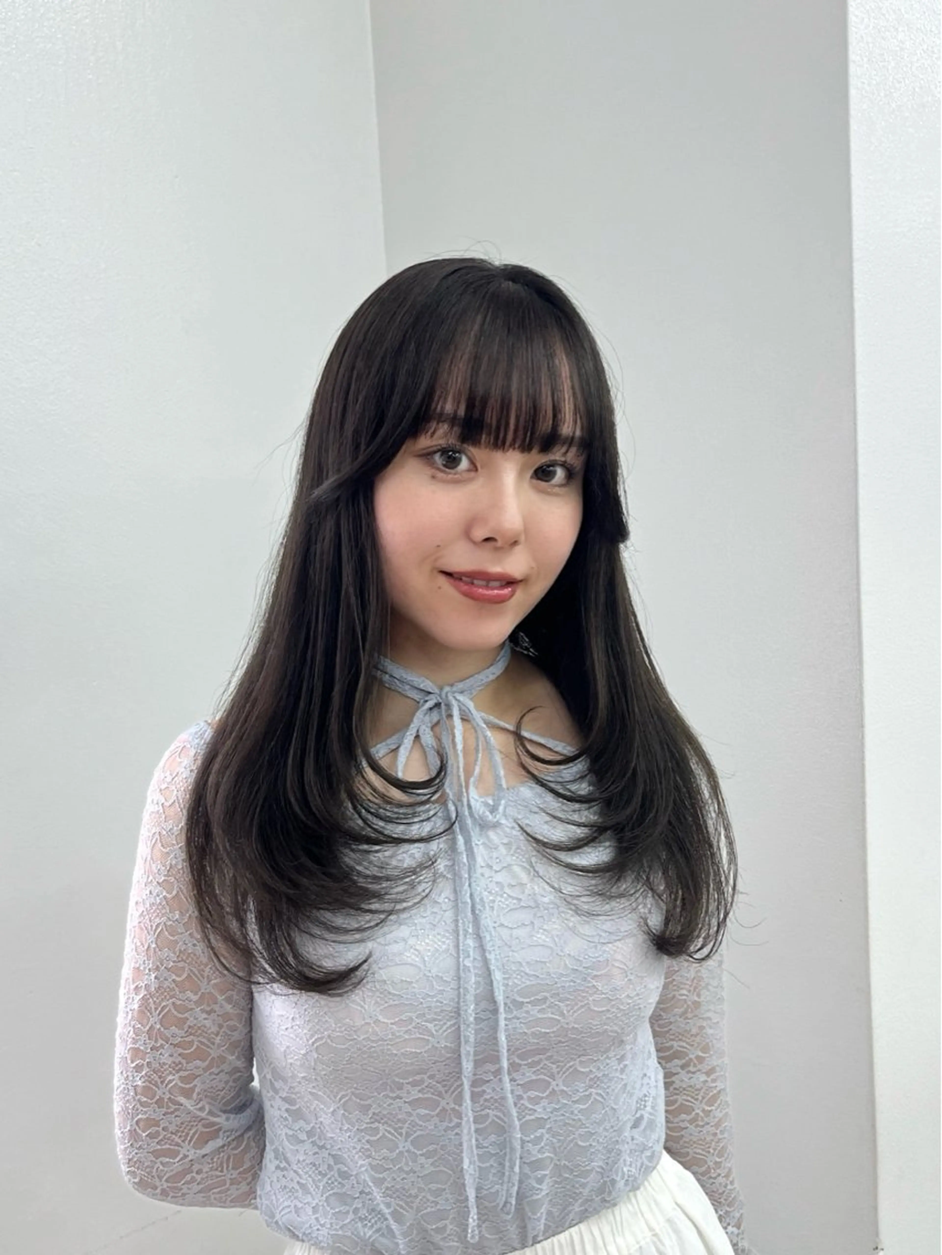 ロング レイヤーカット 村田梨乃/ minim hairのヘアスタイル