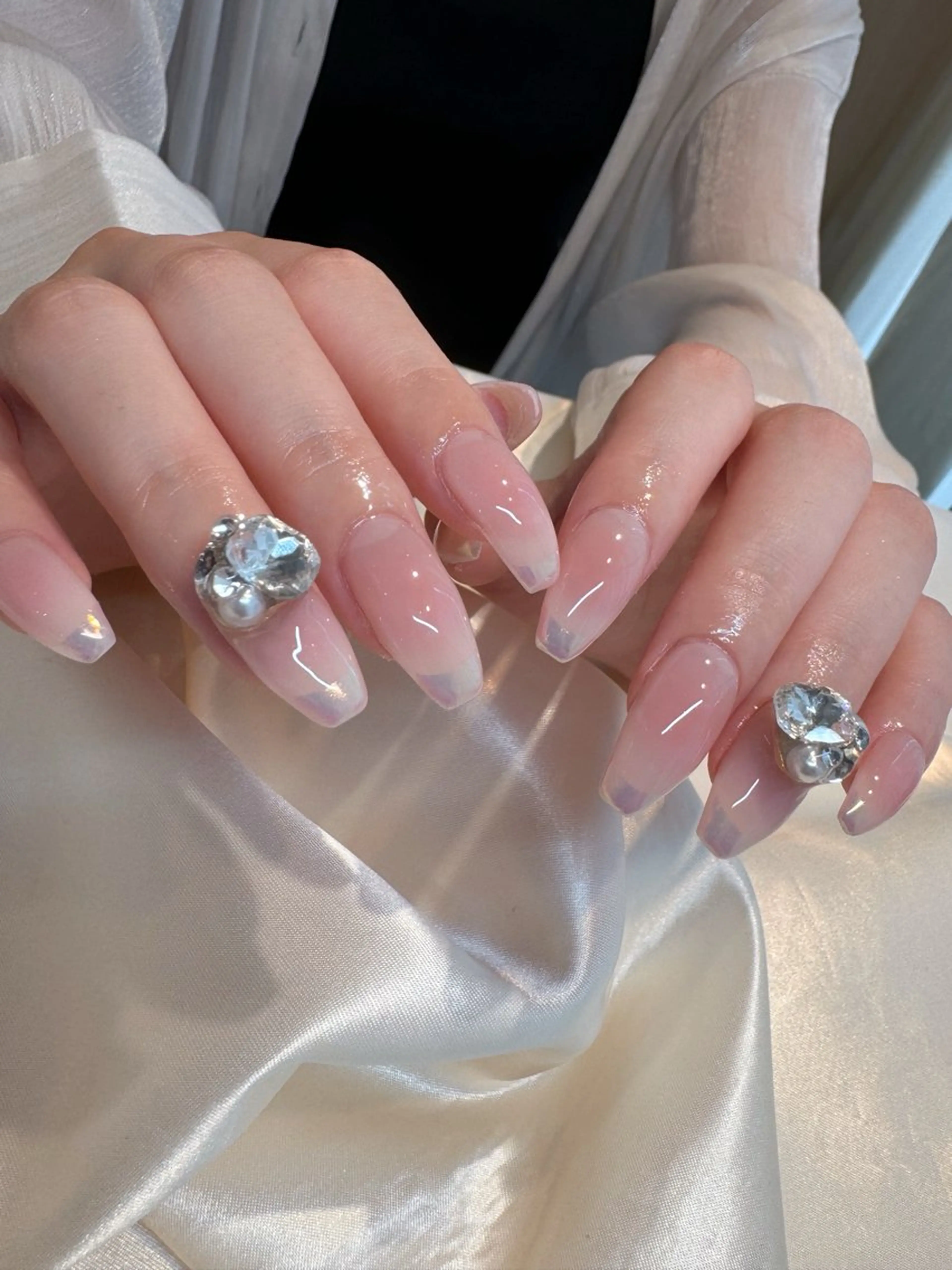 ネイル ハンドネイル 𝐘𝐔𝐊𝐈 💖のネイルデザイン