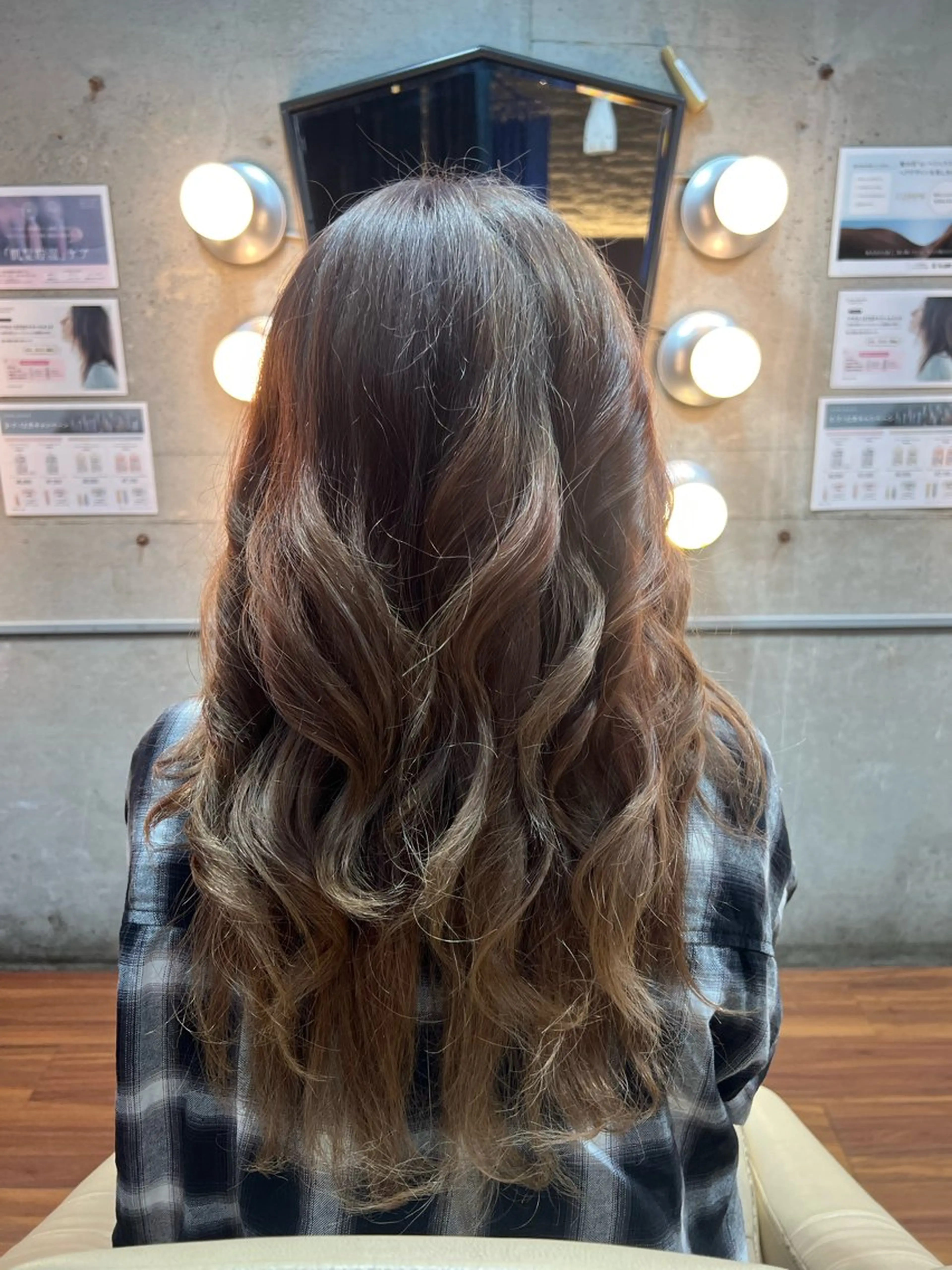 ロング M.Fe's はるな 🖤メンズカット募集のヘアスタイル