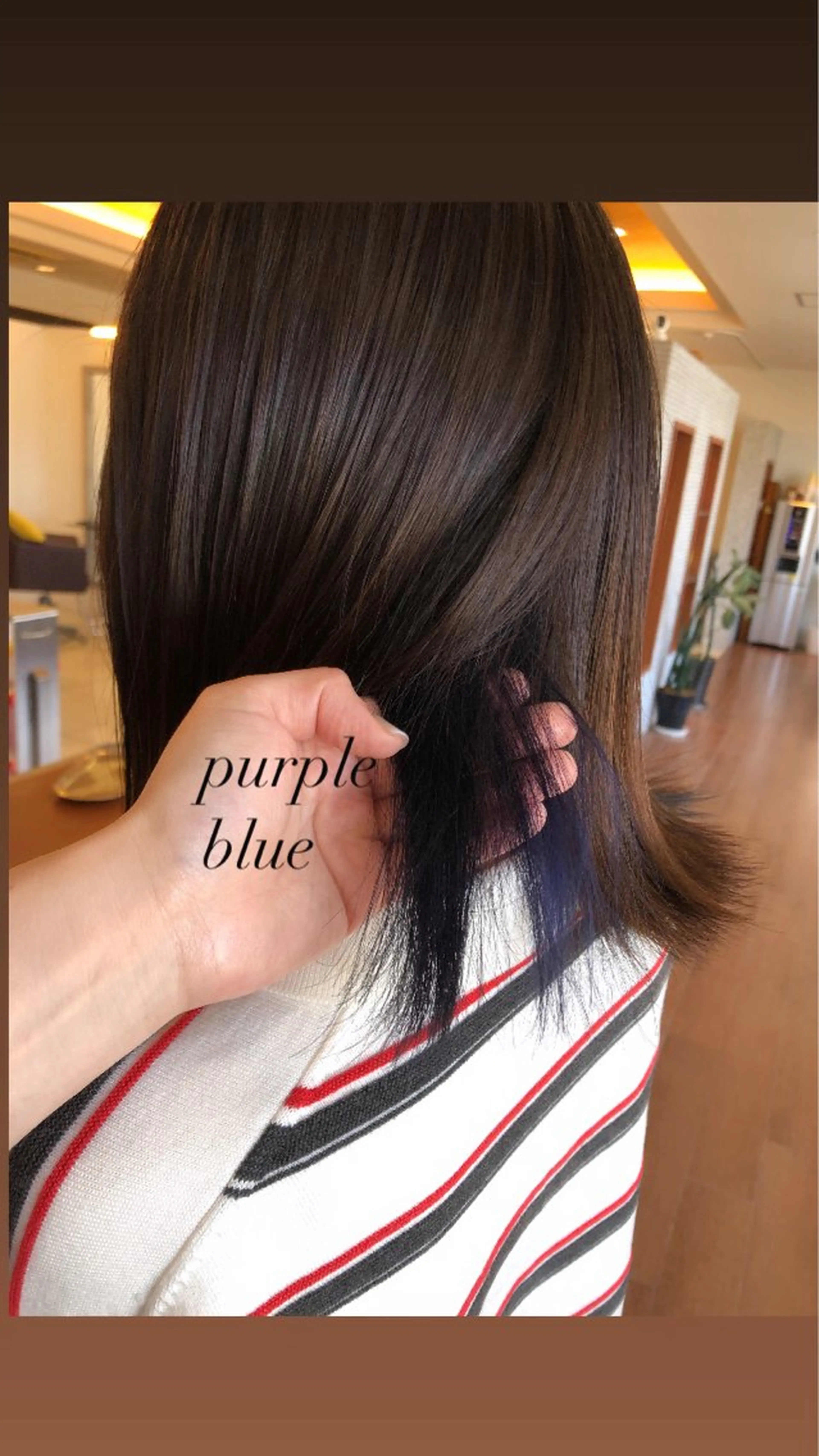 カラー 加瀬 真弓のヘアスタイル