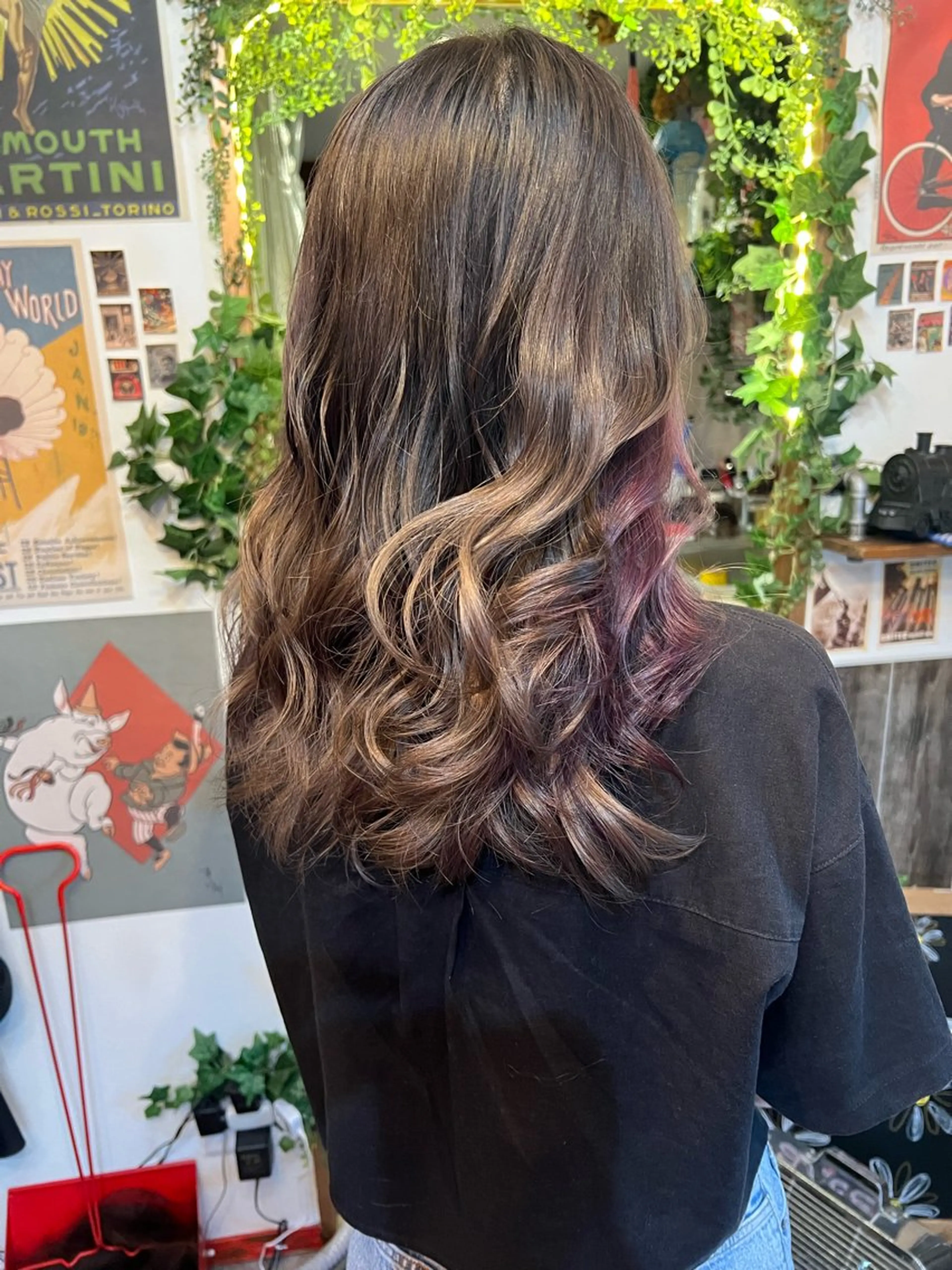 セミロング カラー ブリーチ イヤリングカラー グラデーションカラー ハイトーンカラー ヘアカラー カラーパティシエ facce🌼ikoのヘアスタイル