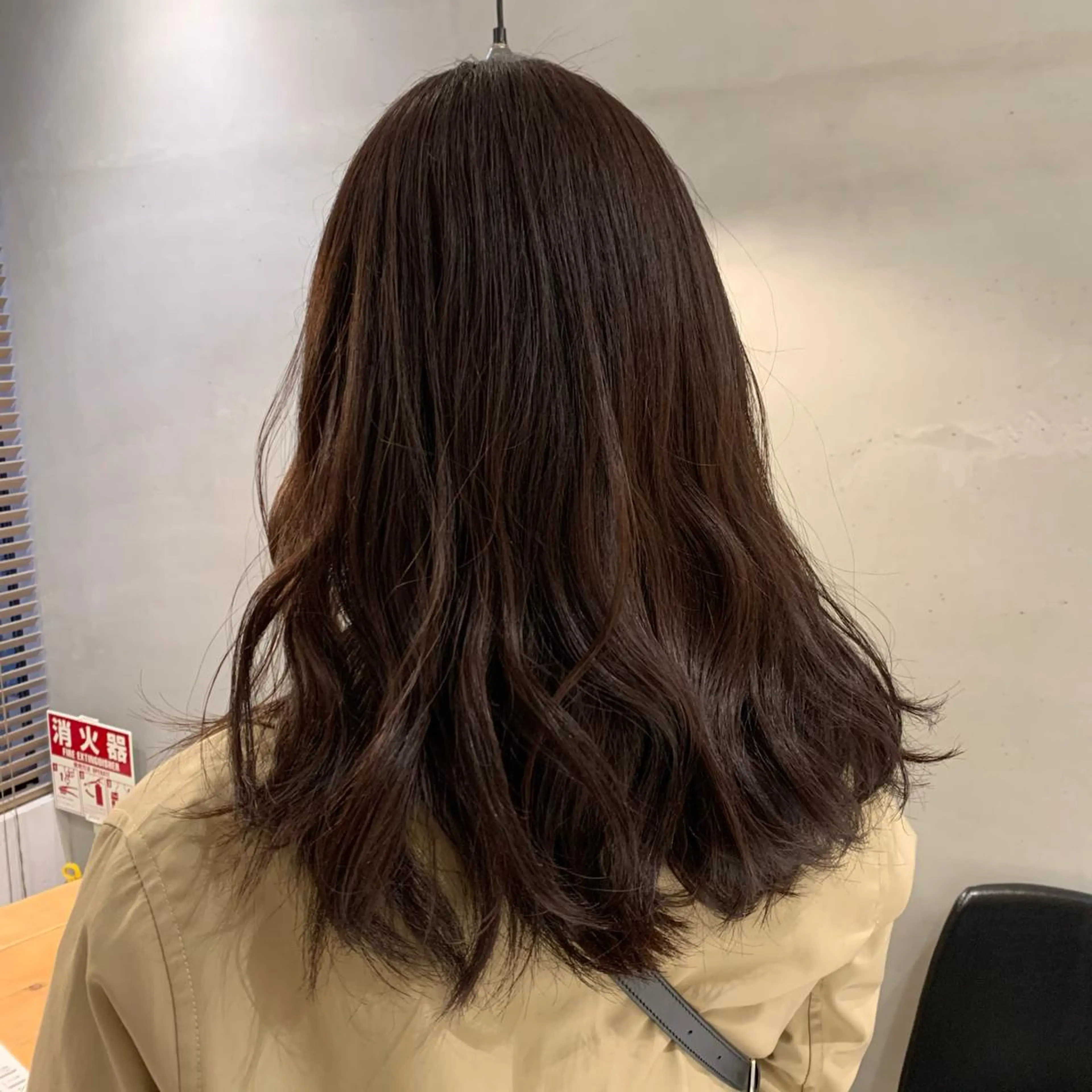 カラー 外山 実咲のヘアスタイル
