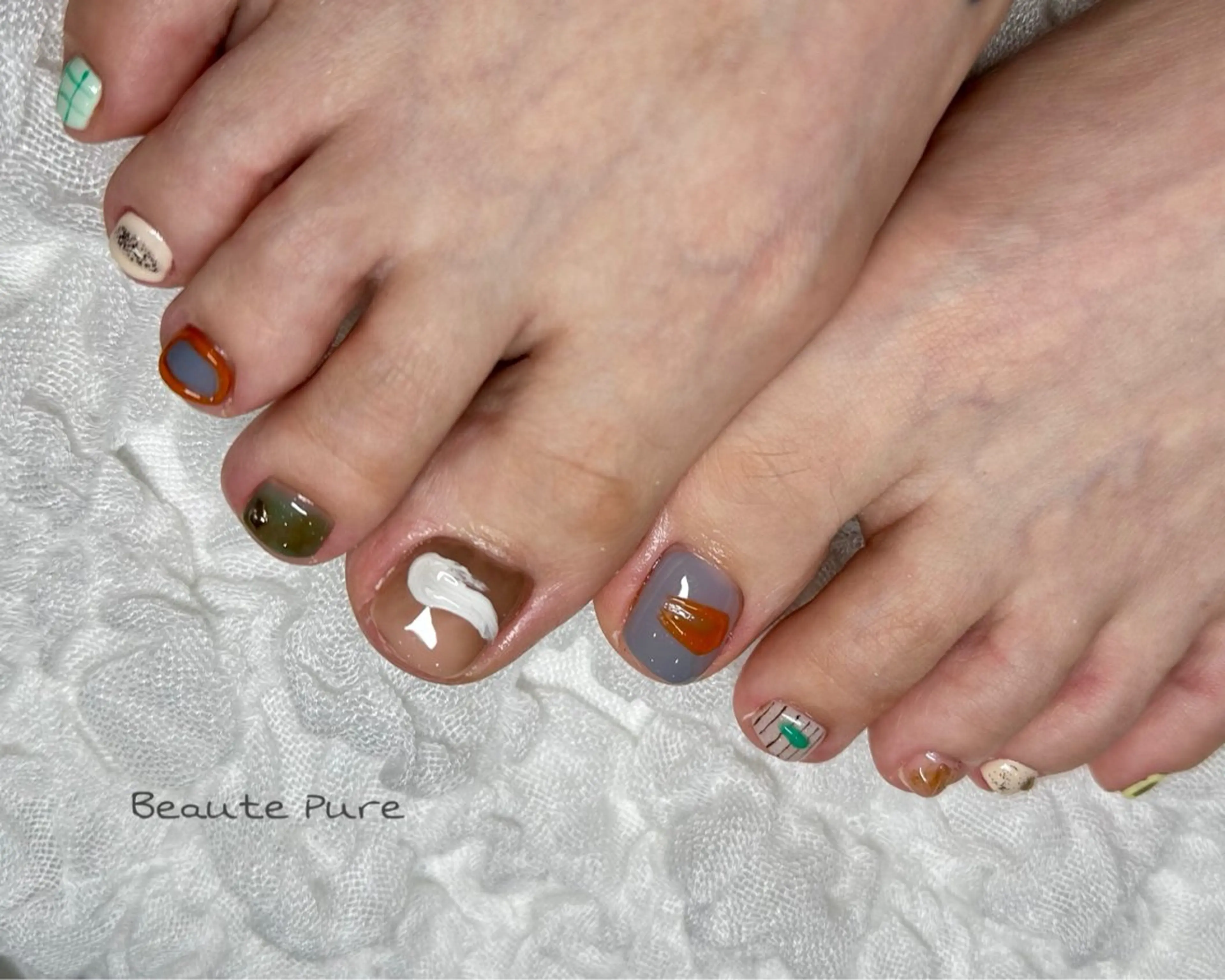 《フットネイル》2時間アートし放題の写真